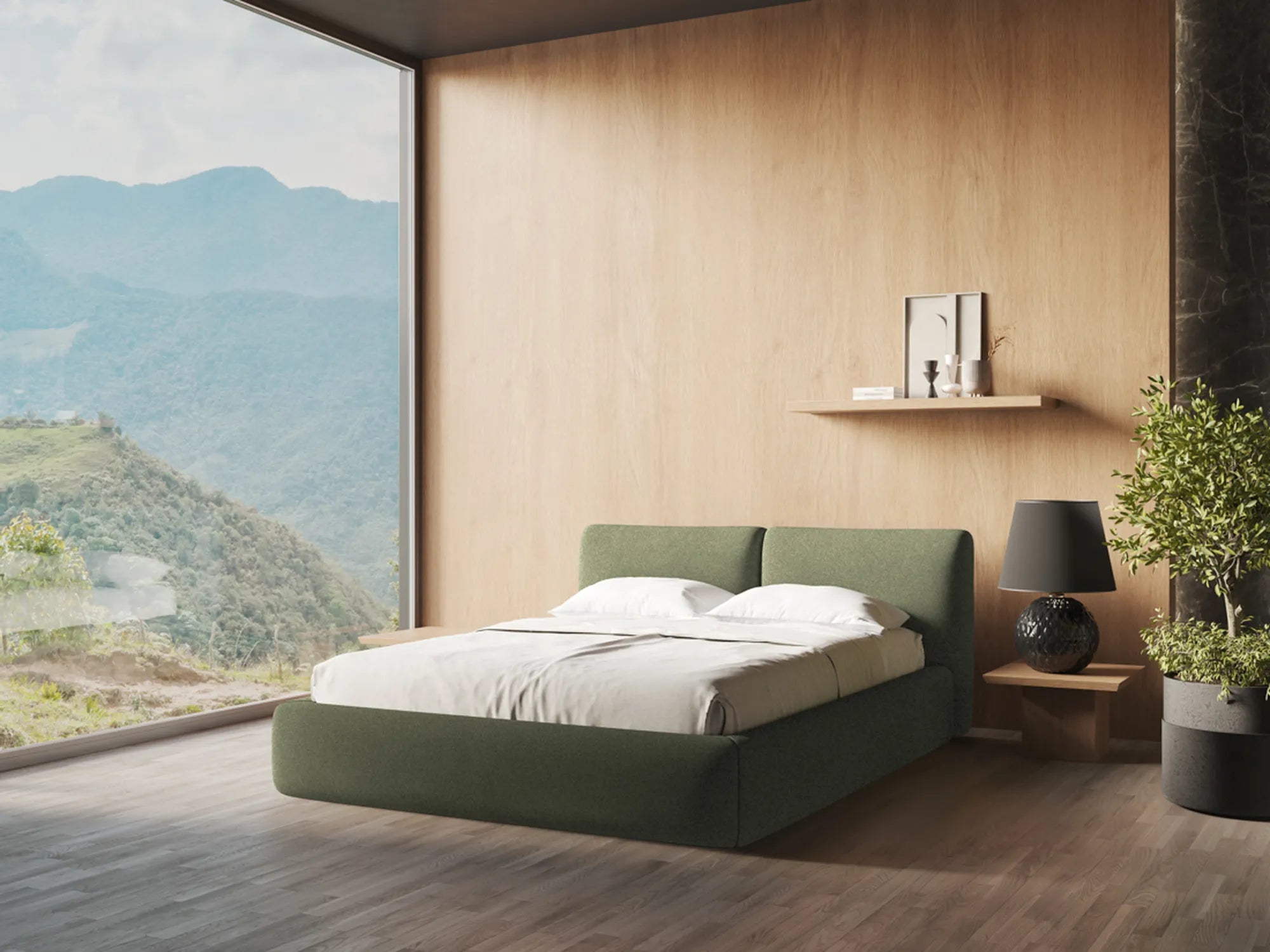 Pixie - Fabb - Oliwkowy - 180x200