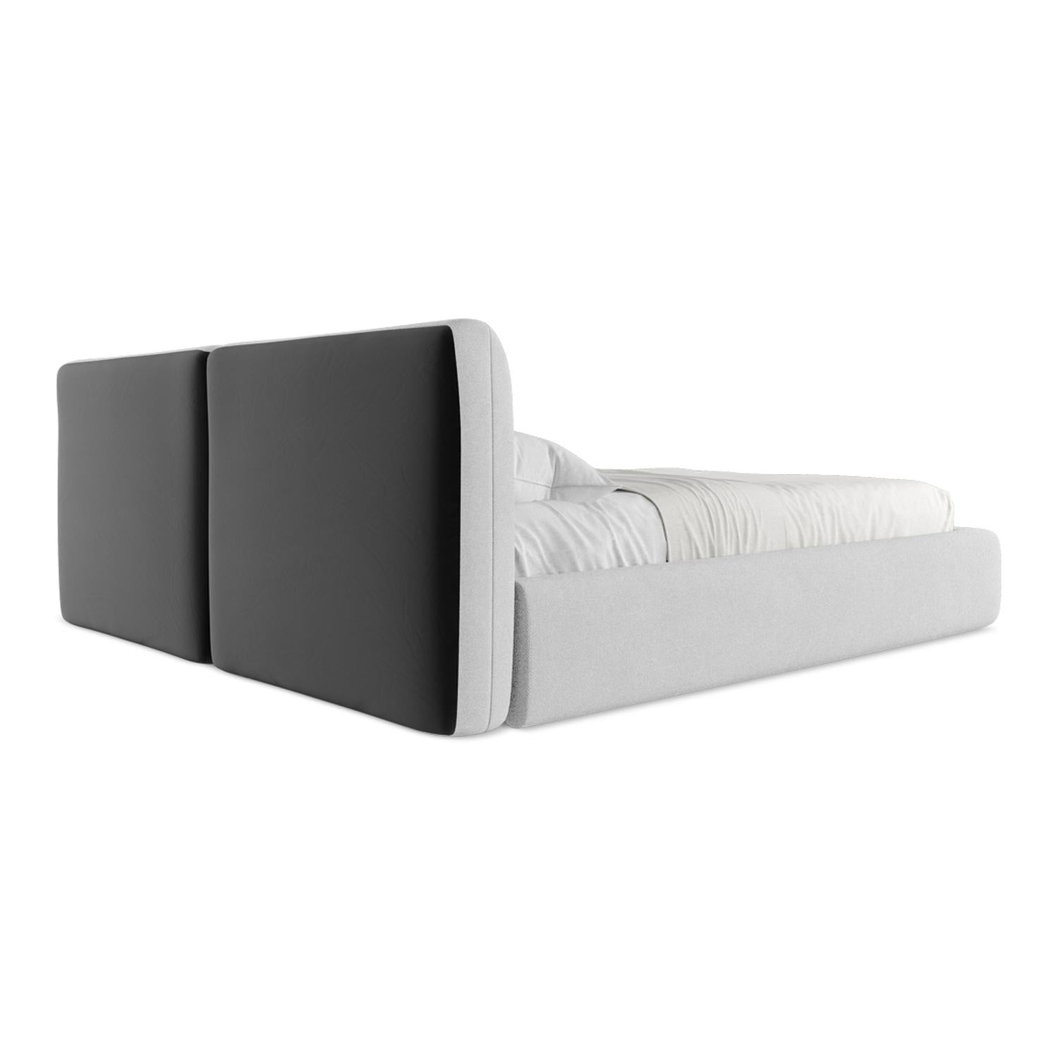 Pixie - Fabb - Srebrny - 180x200