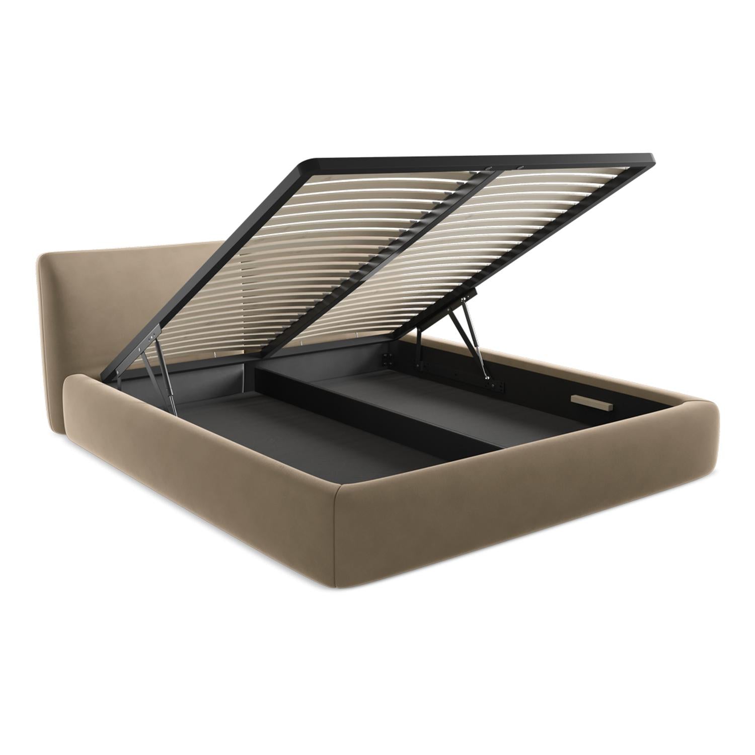 Riviera - Davis - Ciemny beż - 180x200