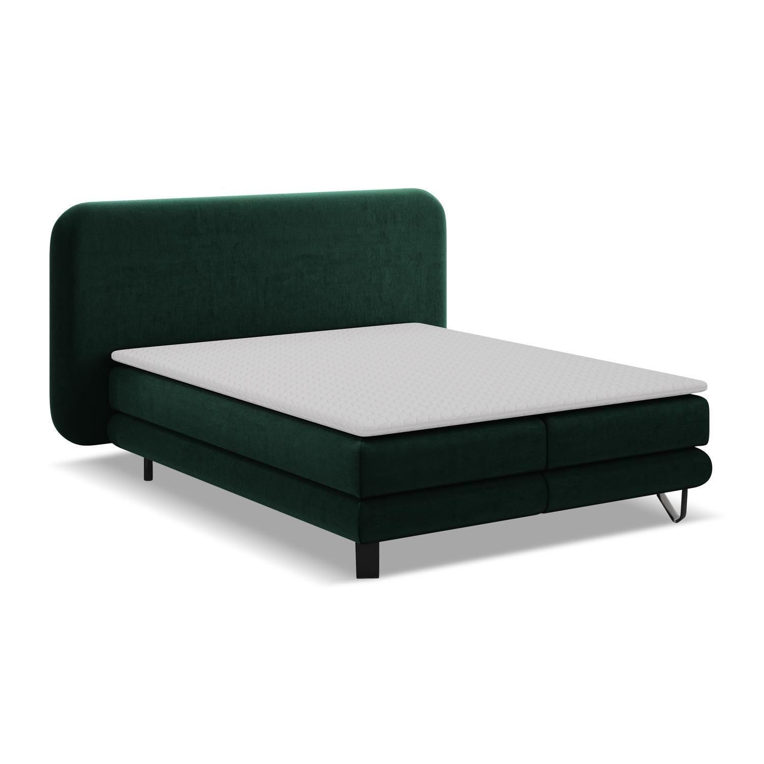 Bluvel - Fabb - Butelkowa zieleń - 140x200