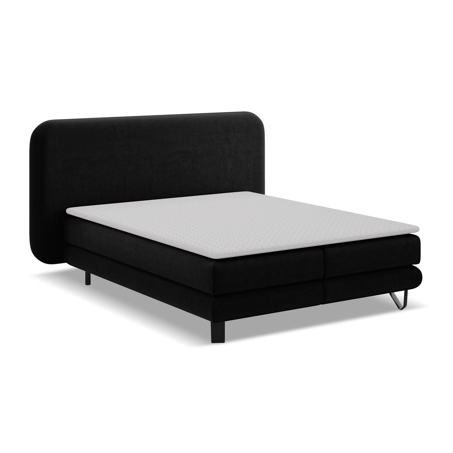 Bluvel - Fabb - Czarny - 180x200