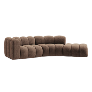 Modułowa otwarta sofa 4-osobowa Napoli - 335cm