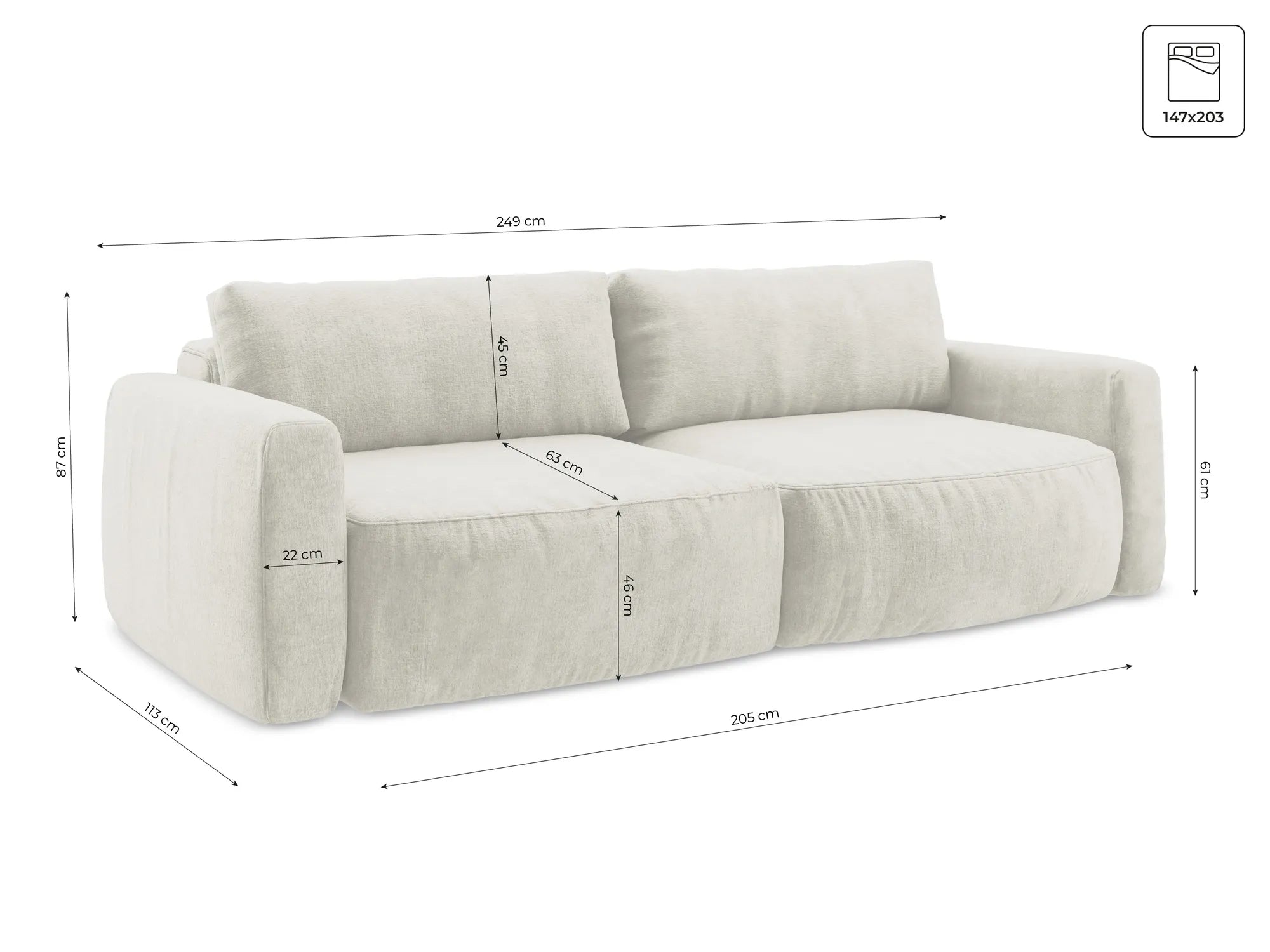 Eddy - Agmamito - Ciemny beż