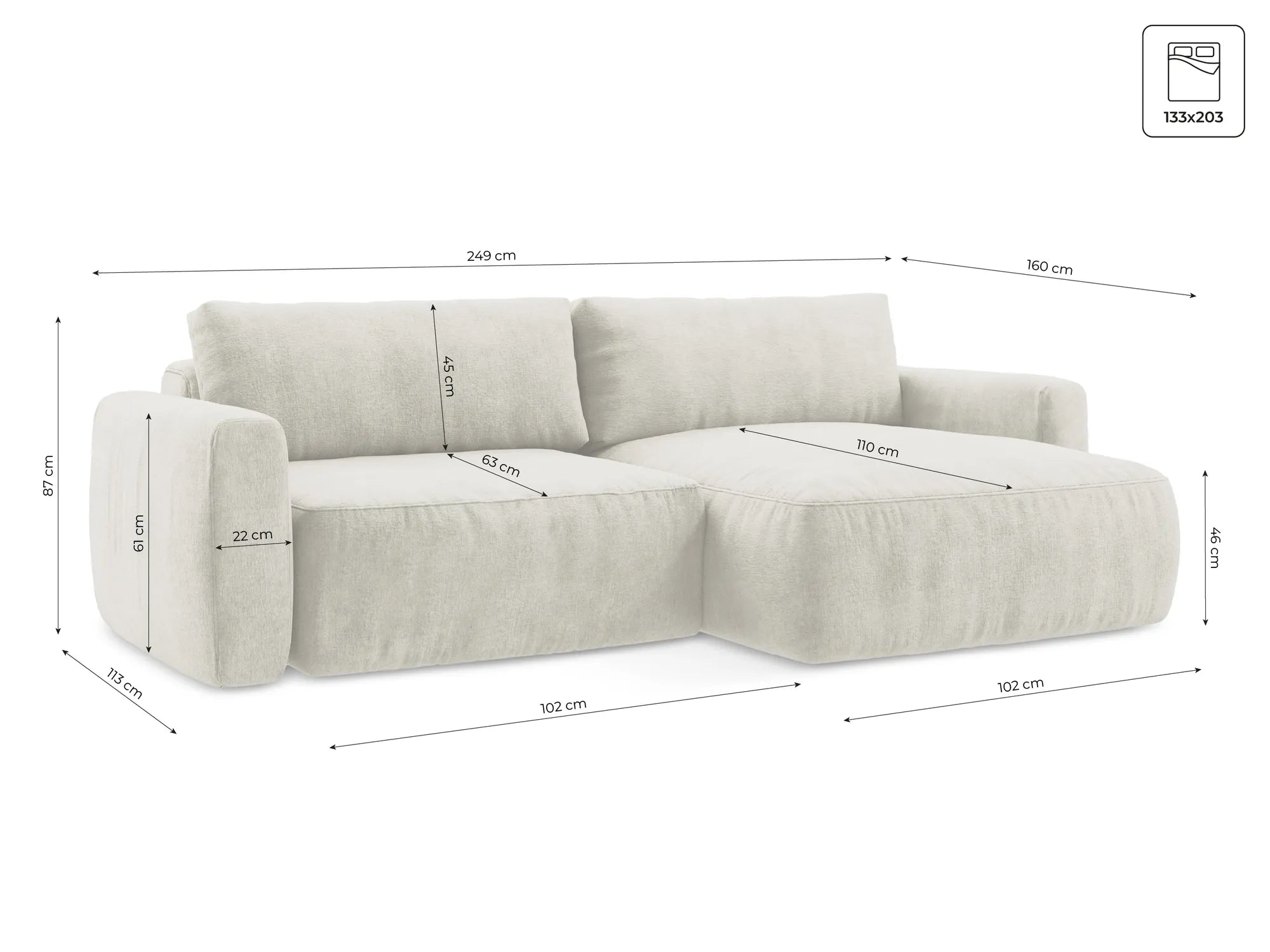 Eddy - Agmamito - Brązowy / Prawy