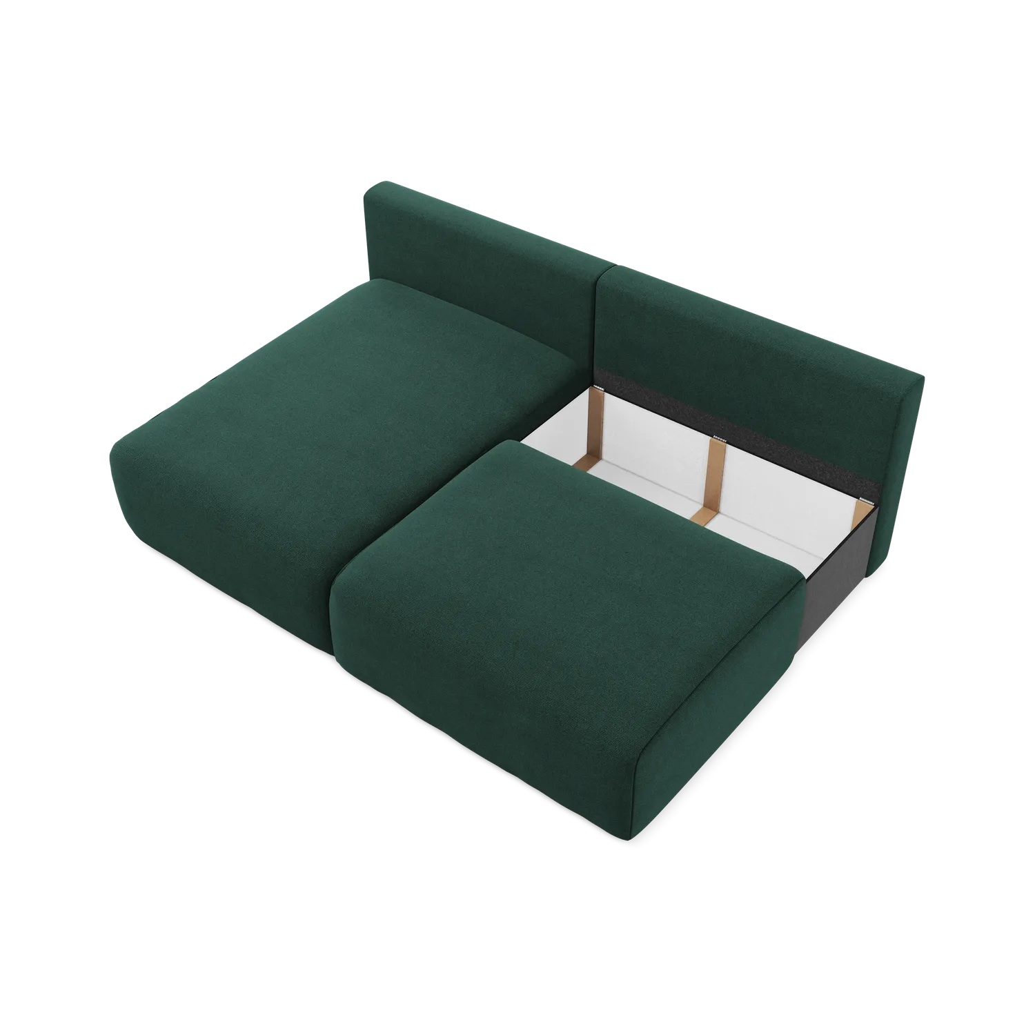 Point - Davis - Butelkowa zieleń / Lewy