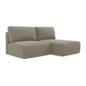 Otwarta sofa narożna z funkcją spania Ostia - 210cm