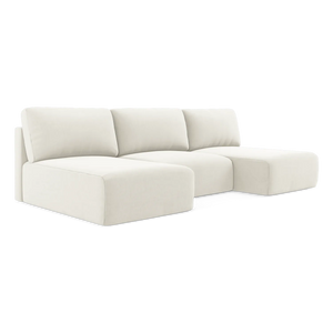 Otwarta sofa panoramiczna z funkcją spania Ostia - 312cm