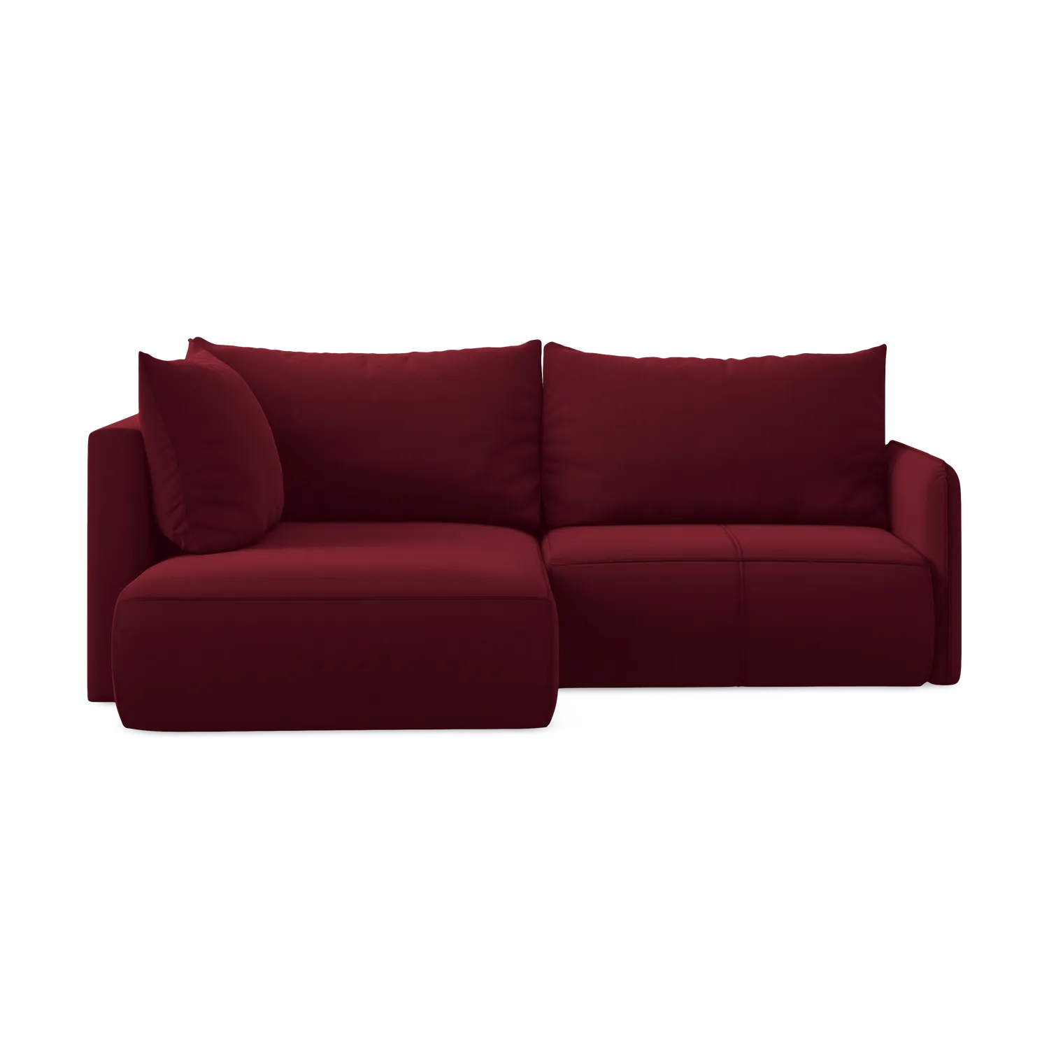 Riviera - Davis - Burgundowy / Lewy