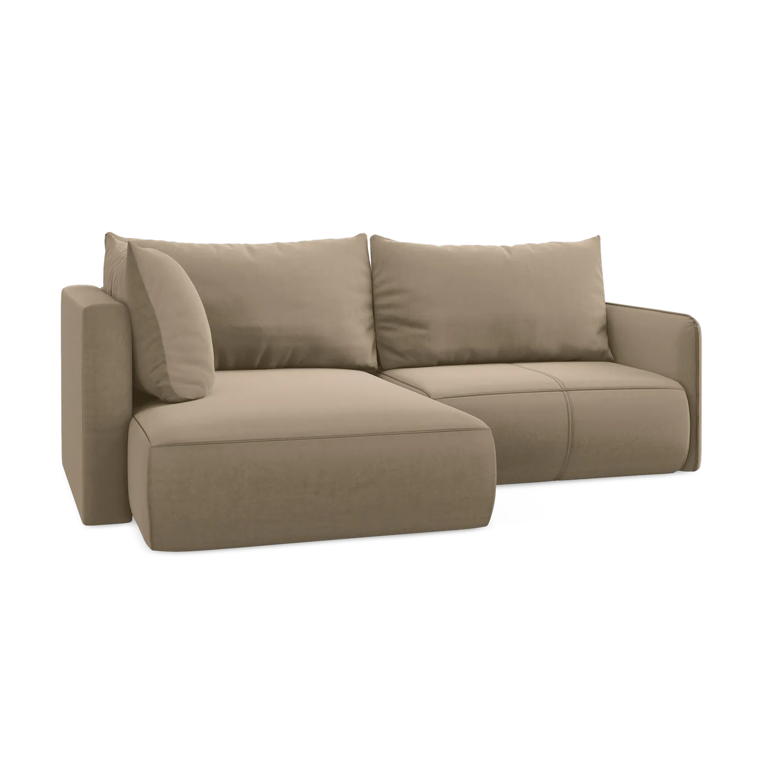 Riviera - Davis - Ciemny beż / Lewy