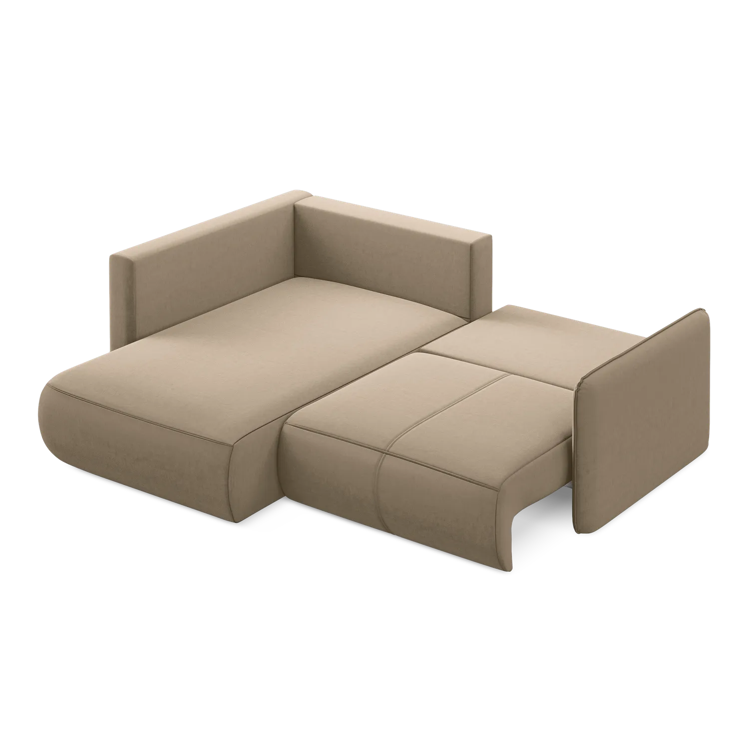 Riviera - Davis - Ciemny beż / Lewy