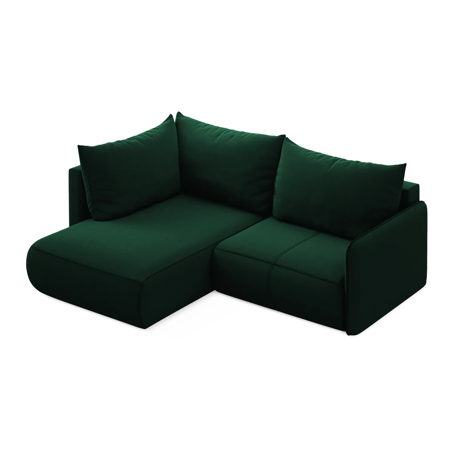 Riviera - Davis - Butelkowa zieleń / Lewy