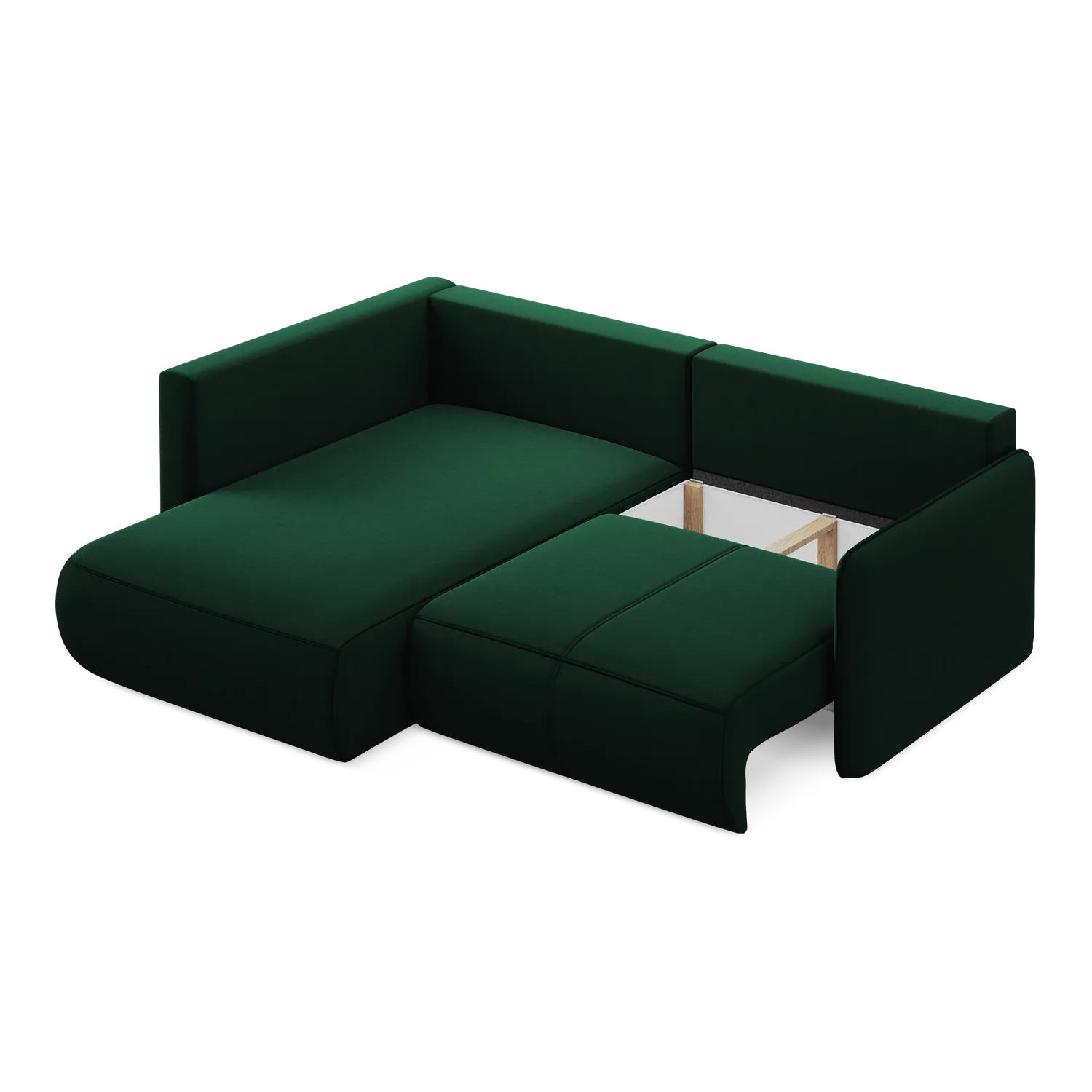 Riviera - Davis - Butelkowa zieleń / Lewy