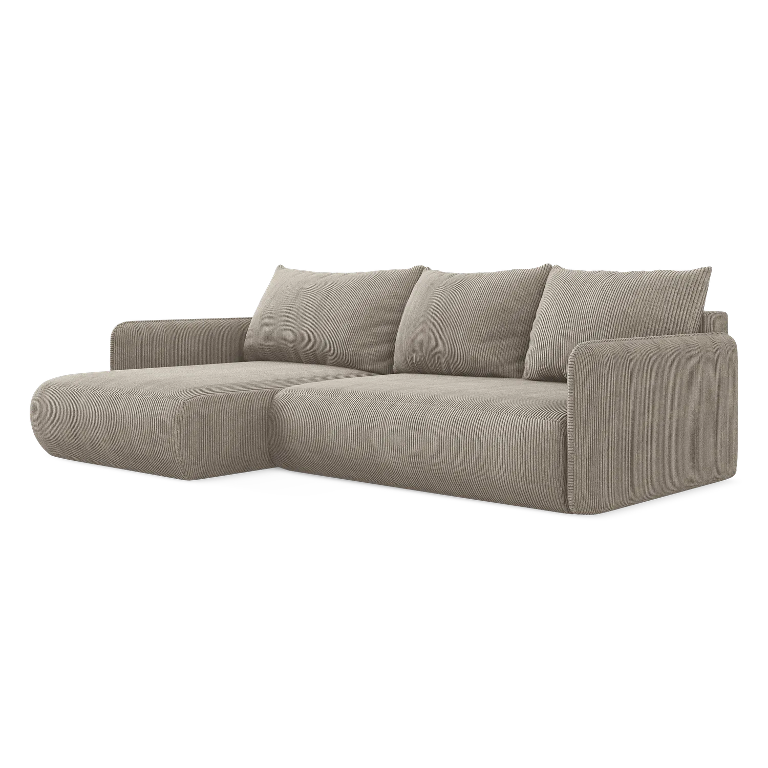 Poso - Lech - Ciemny beż / Lewy