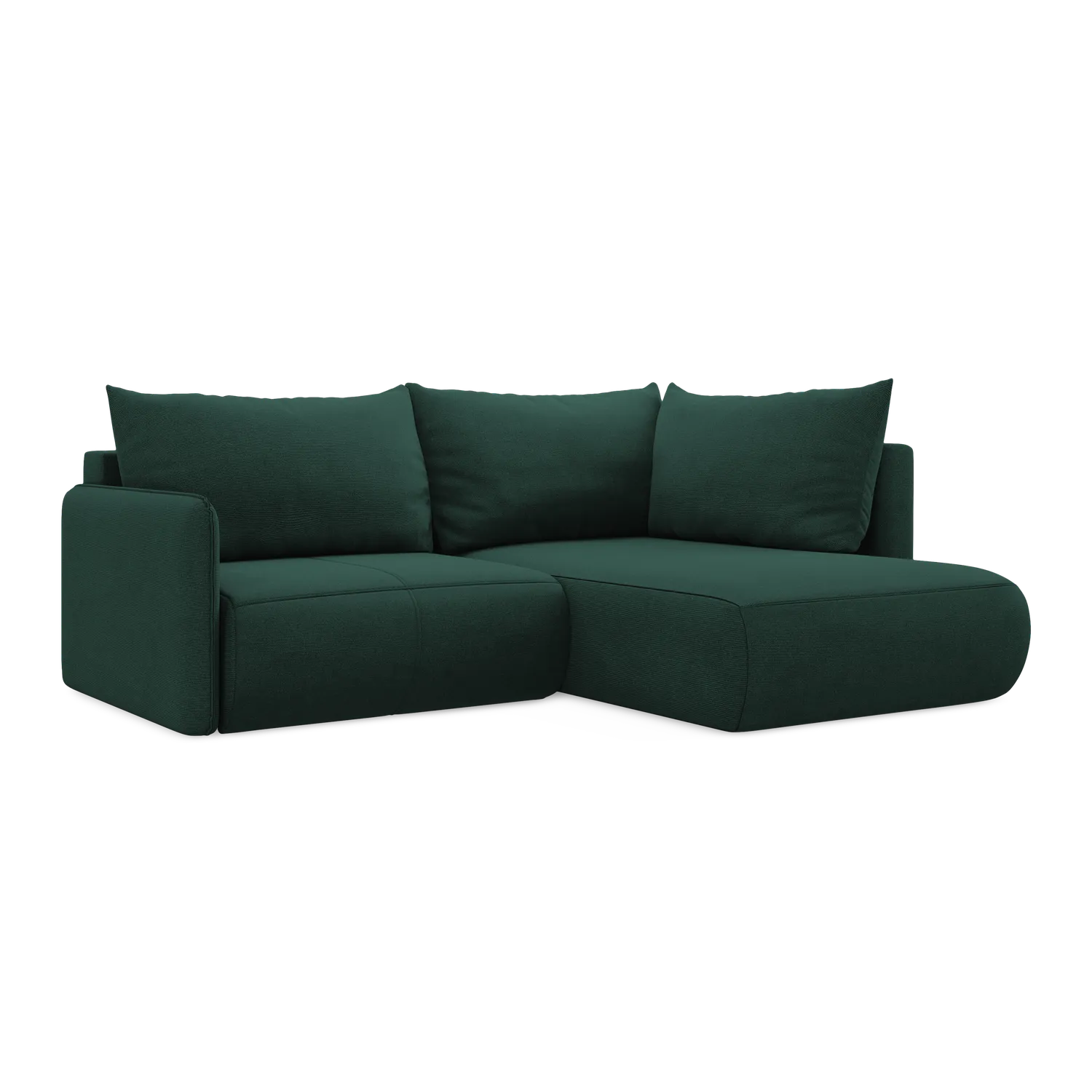 Point - Davis - Butelkowa zieleń / Prawy