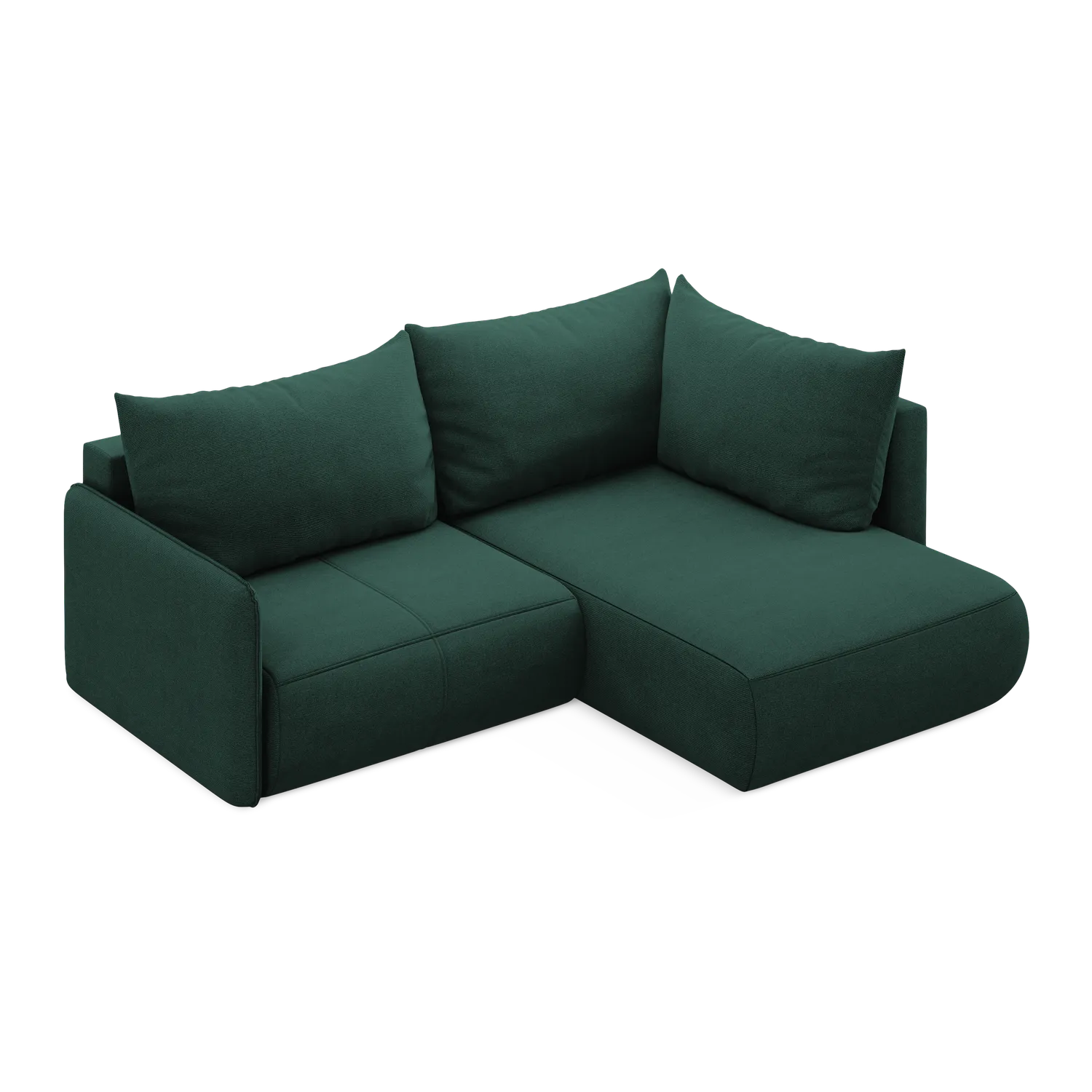 Point - Davis - Butelkowa zieleń / Prawy