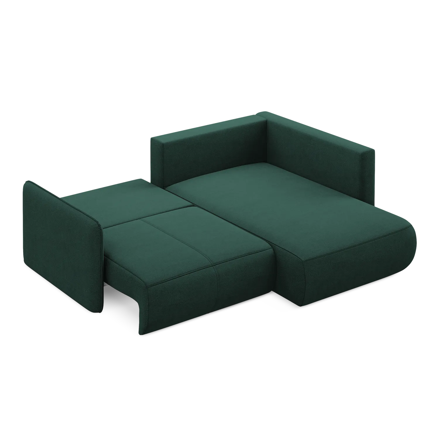 Point - Davis - Butelkowa zieleń / Prawy