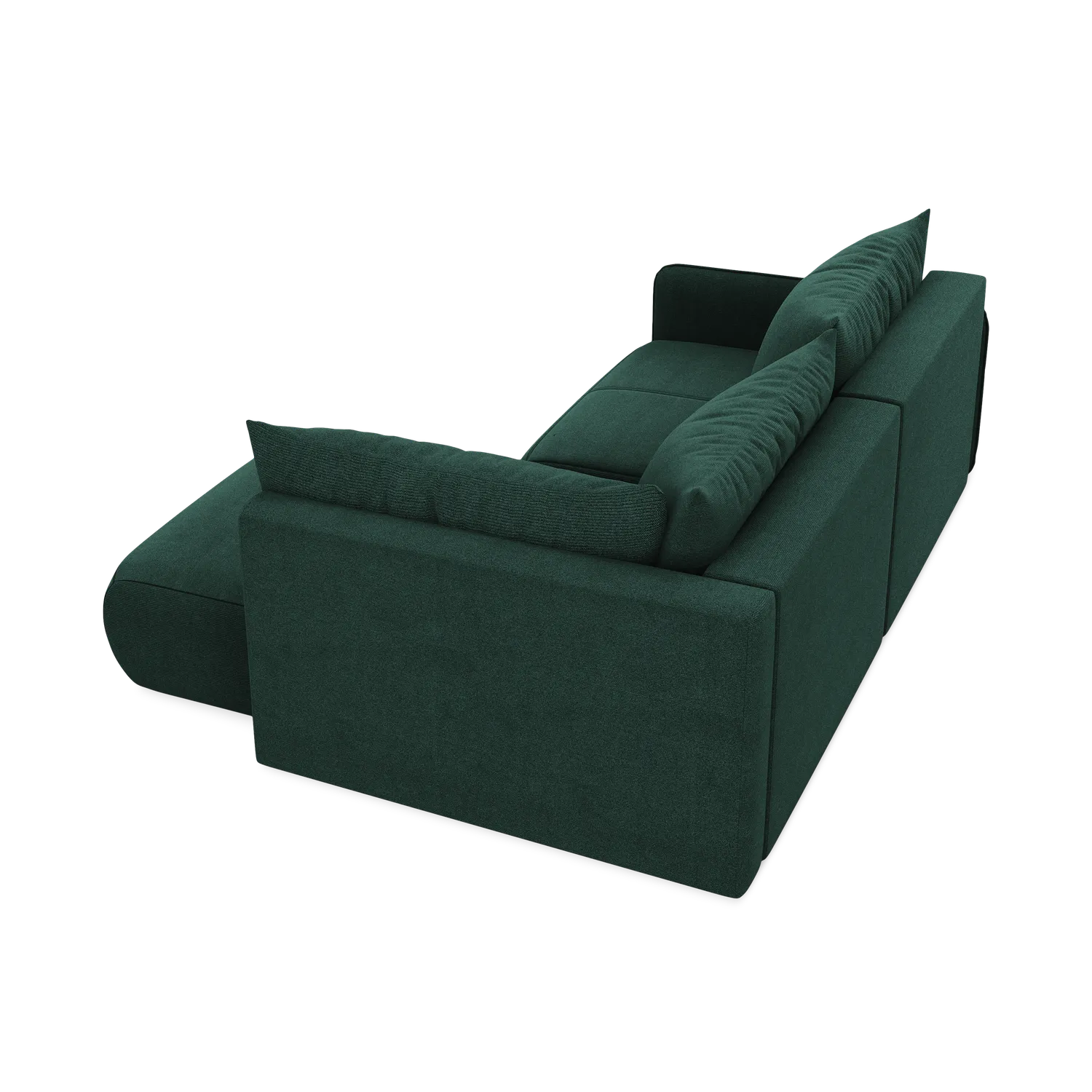 Point - Davis - Butelkowa zieleń / Prawy