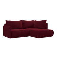 Riviera - Davis - Burgundowy / Prawy