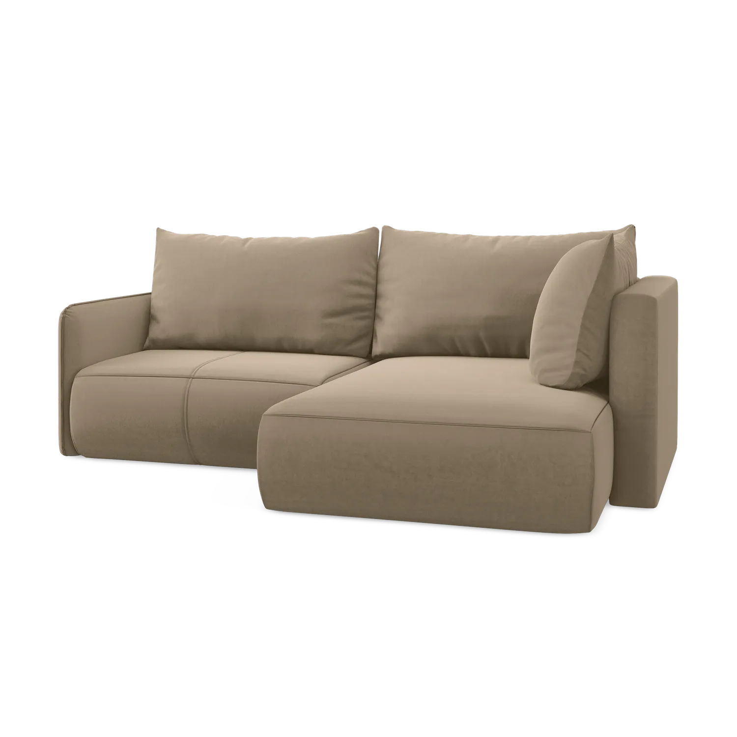 Riviera - Davis - Ciemny beż / Prawy