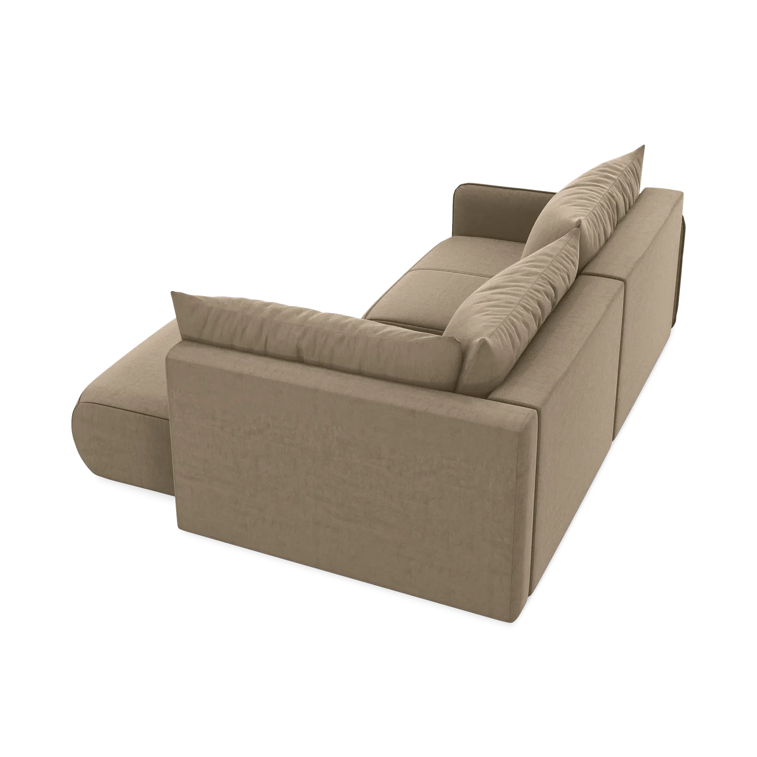 Riviera - Davis - Ciemny beż / Prawy