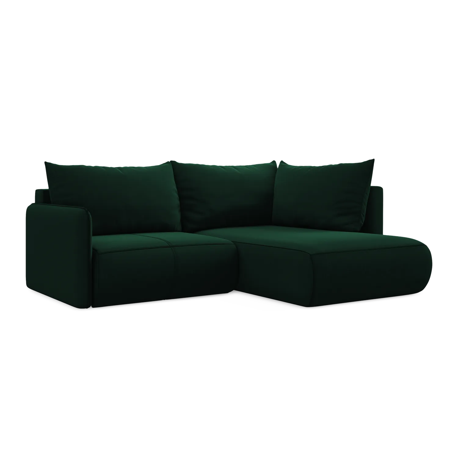 Riviera - Davis - Butelkowa zieleń / Prawy