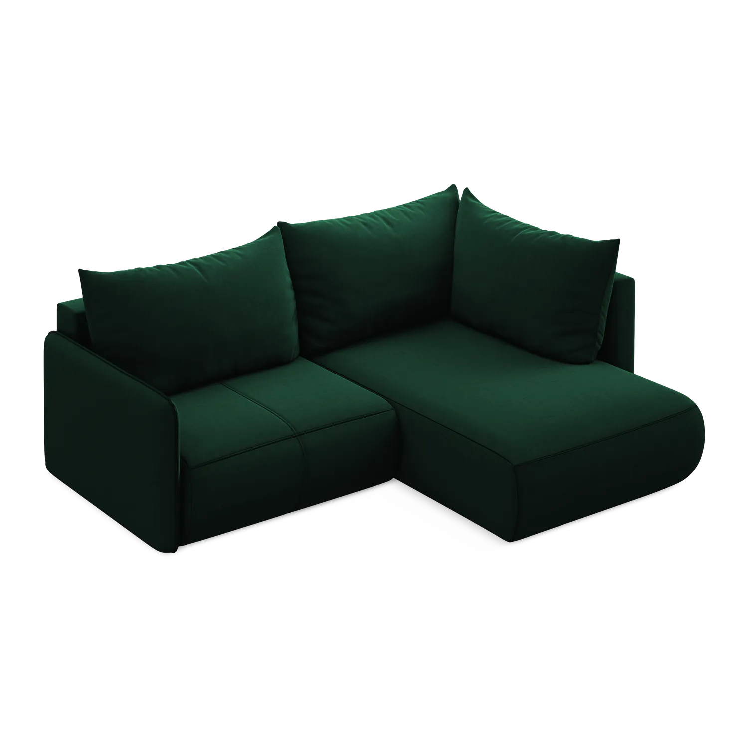 Riviera - Davis - Butelkowa zieleń / Prawy