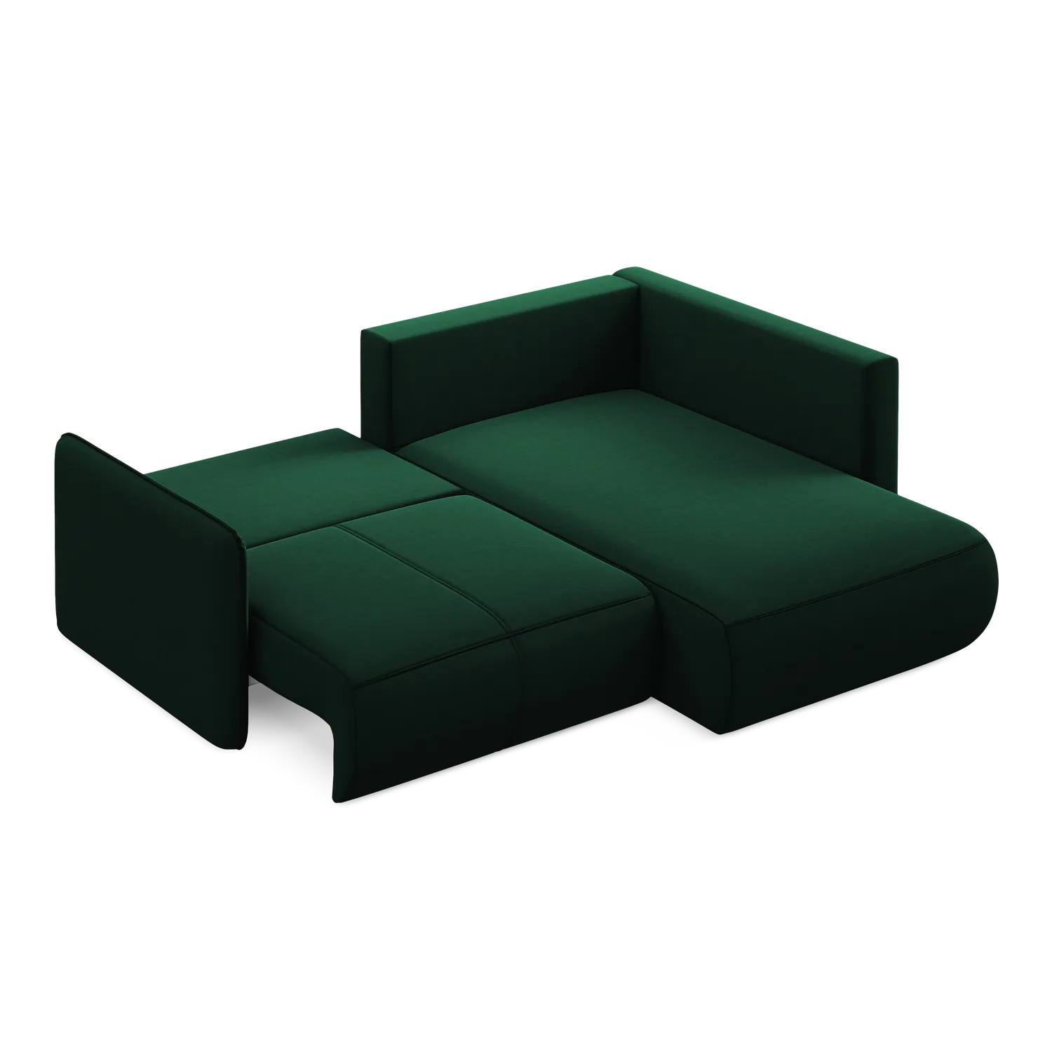 Riviera - Davis - Butelkowa zieleń / Prawy