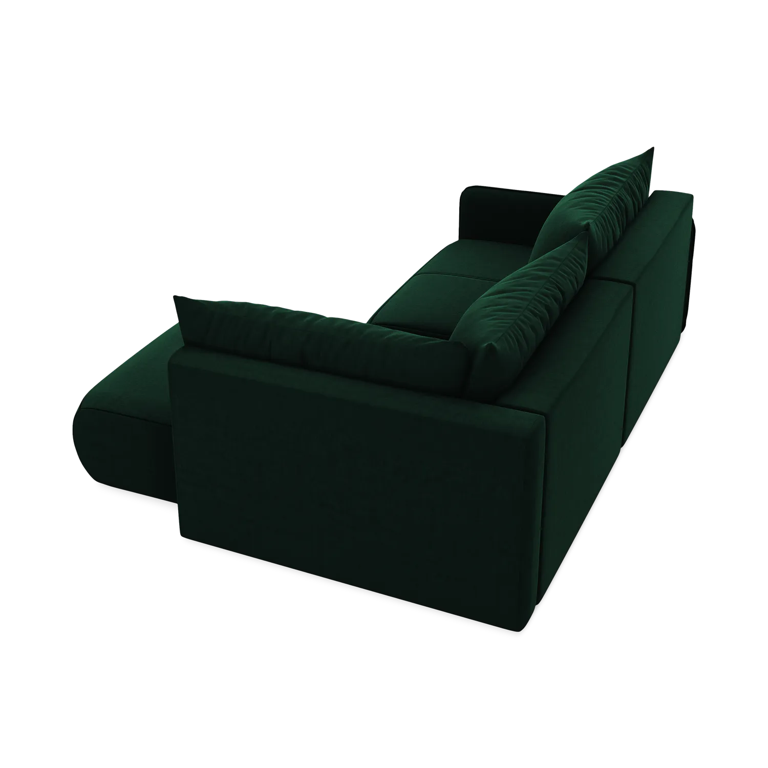 Riviera - Davis - Butelkowa zieleń / Prawy