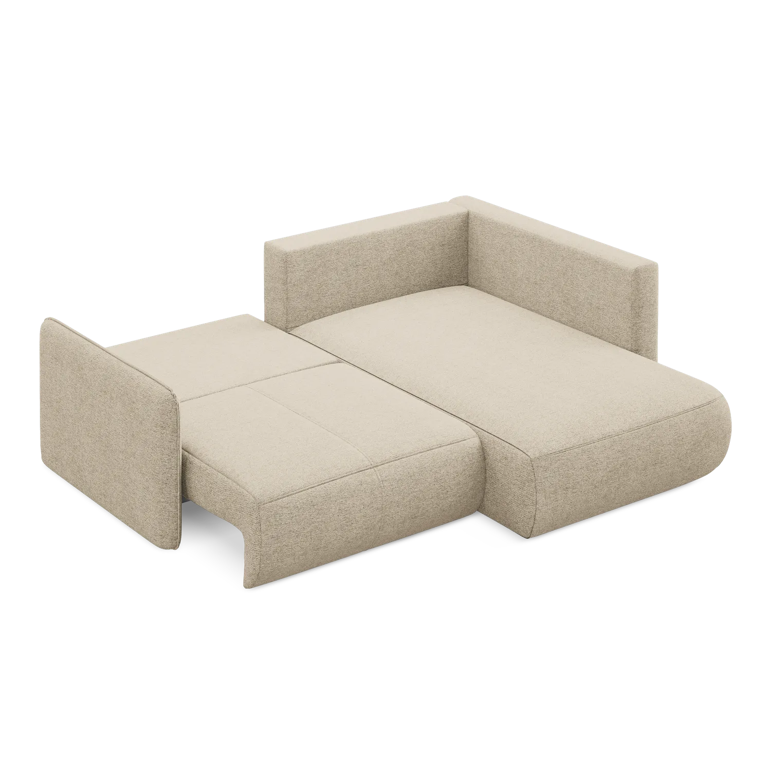 Aragon - Davis - Ciemny beż / Prawy