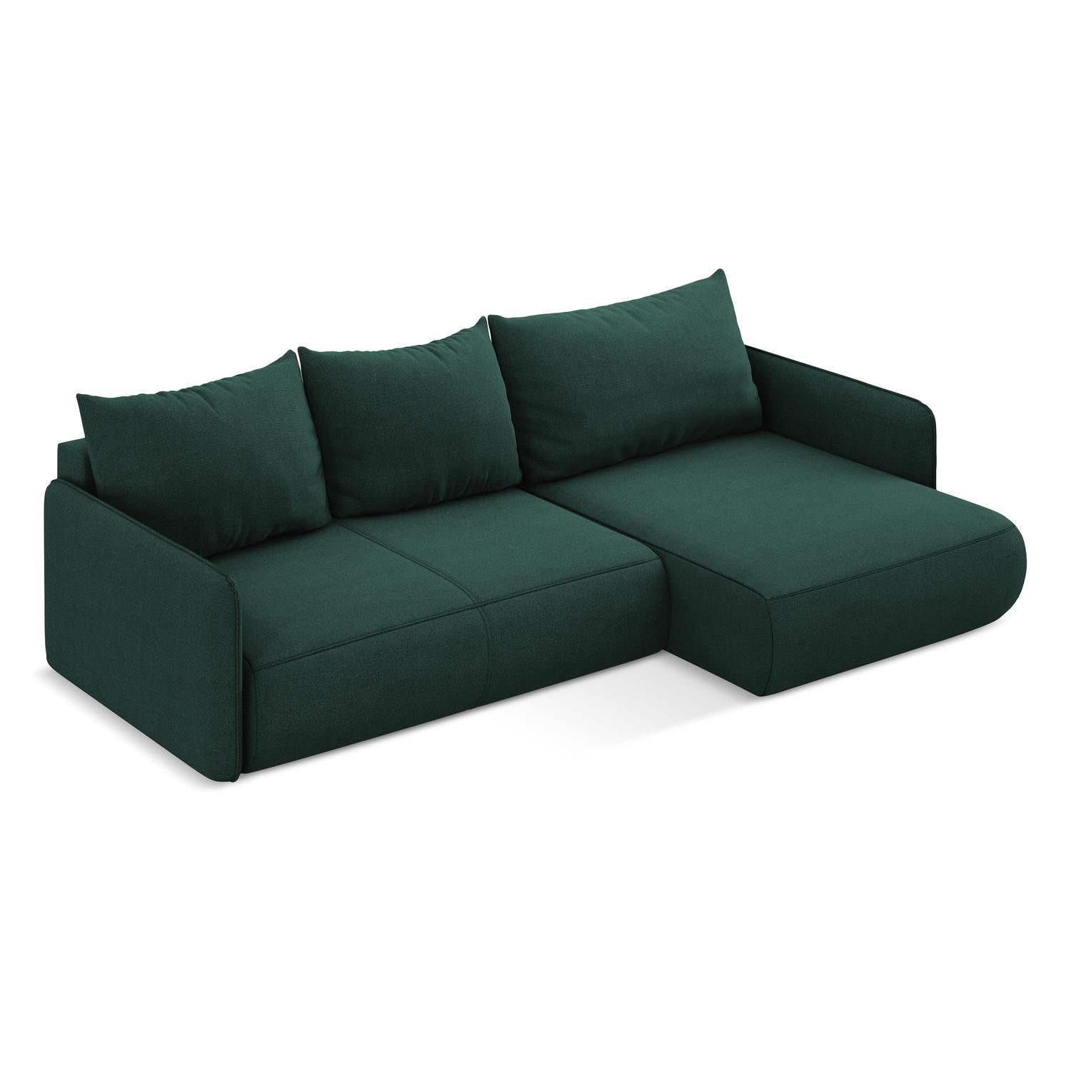 Point - Davis - Butelkowa zieleń / Prawy