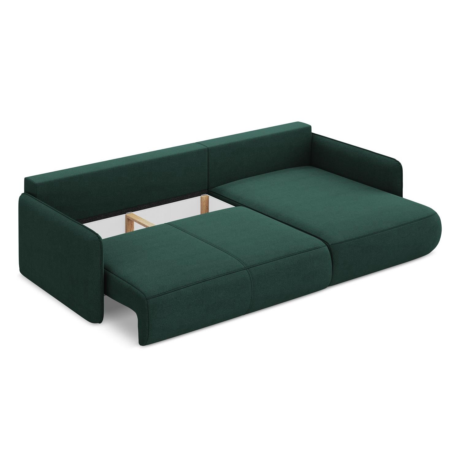 Point - Davis - Butelkowa zieleń / Prawy