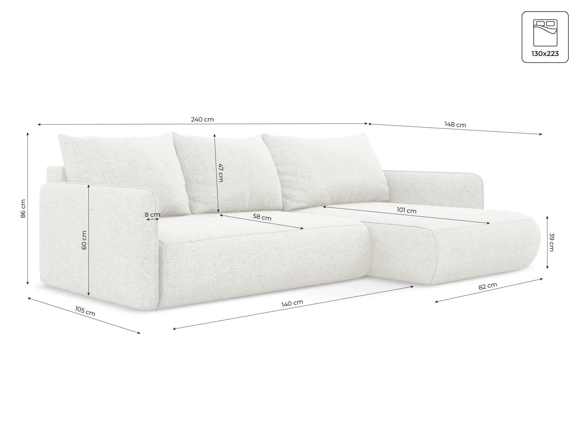 Flow - Sic - Oliwkowy / Prawy