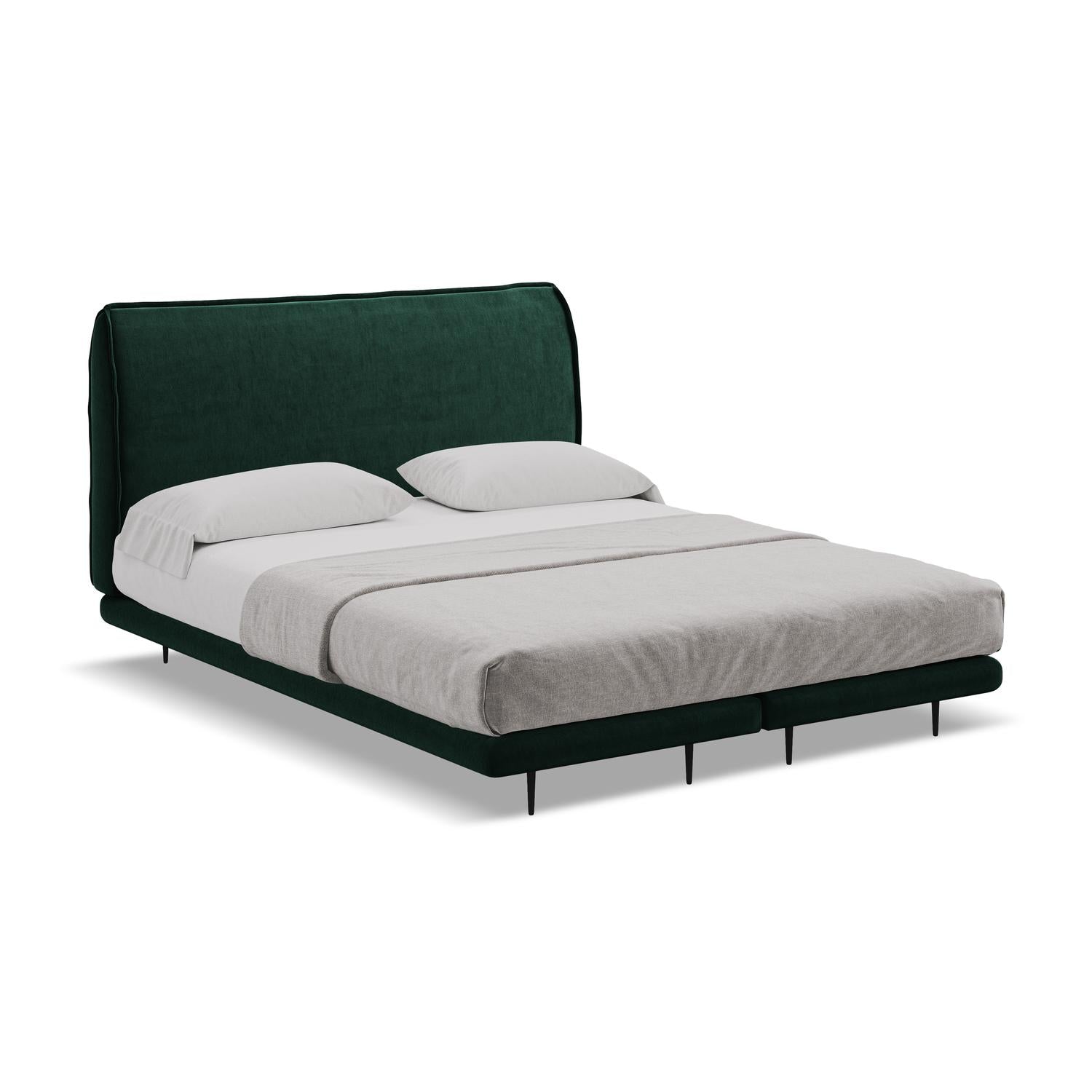 Bluvel - Fabb - Butelkowa zieleń - 160x200