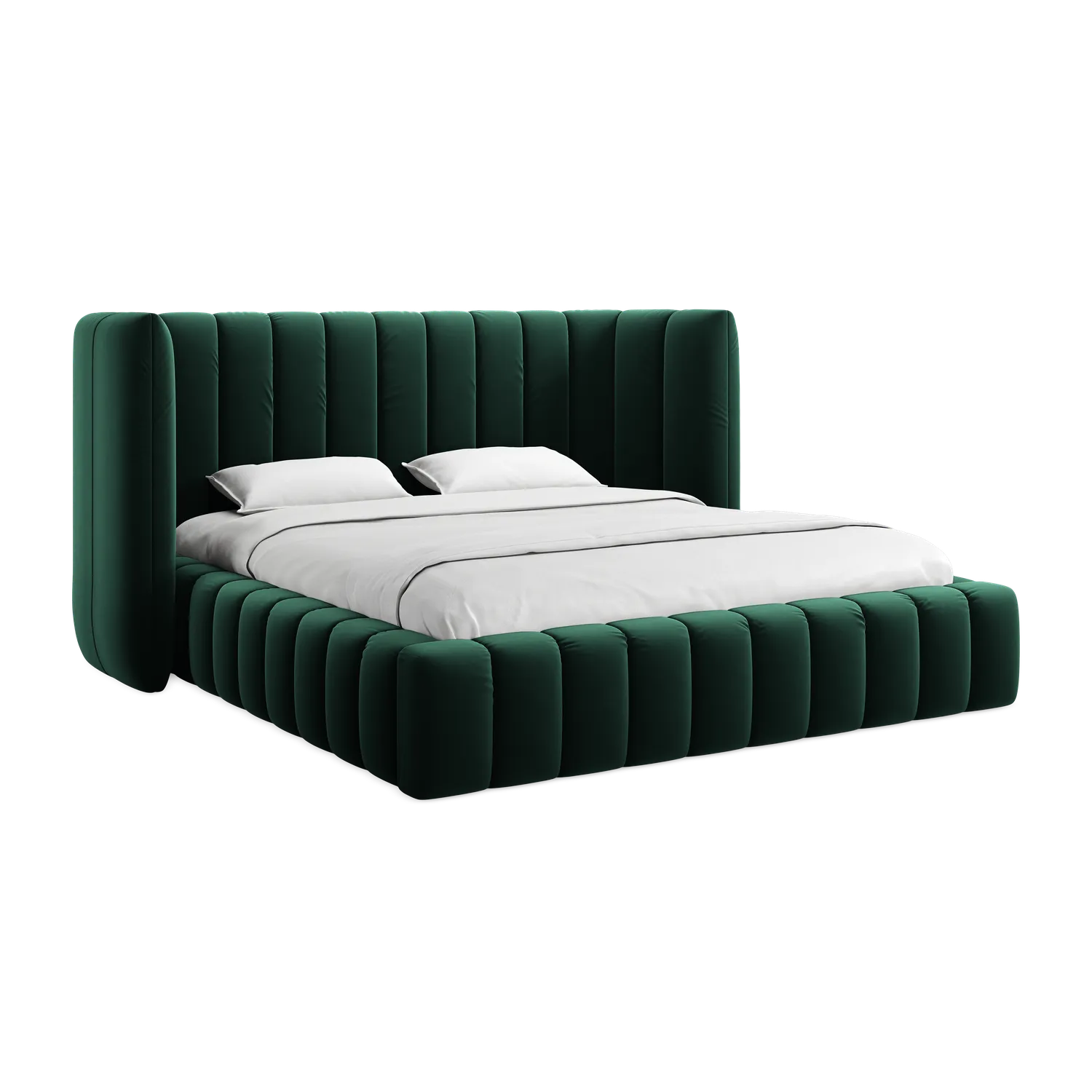 Bluvel - Fabb - Butelkowa zieleń - 140x200