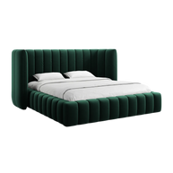 Bluvel - Fabb - Butelkowa zieleń - 140x200