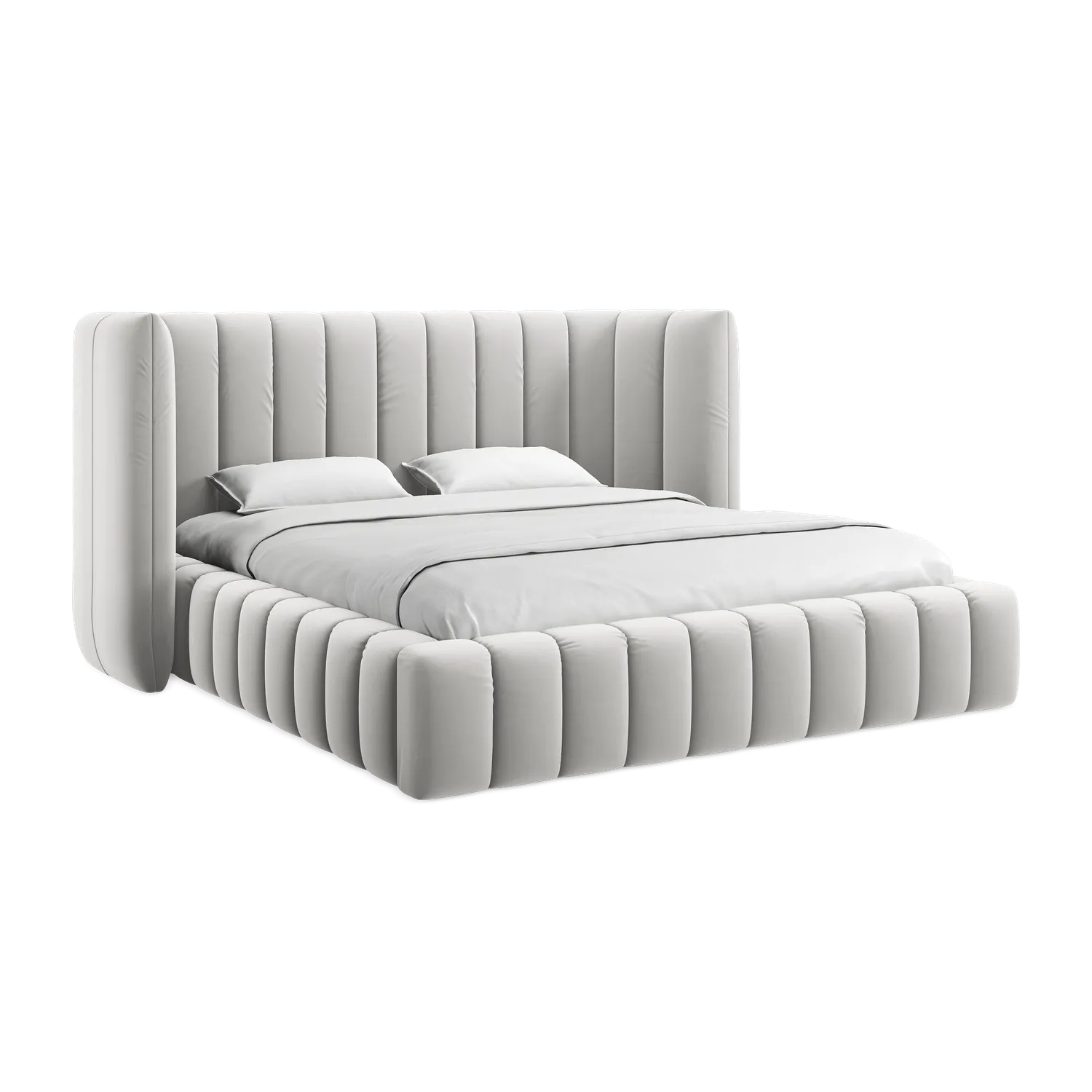 Bluvel - Fabb - Srebrny - 140x200