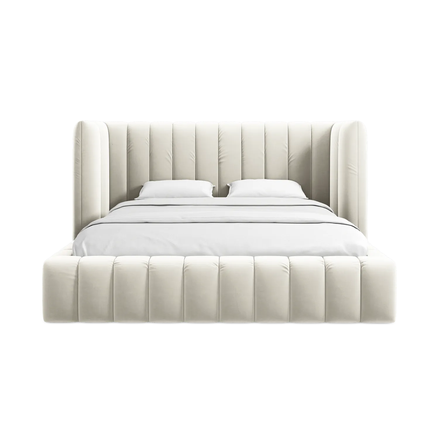 Bluvel - Fabb - Jasny beż - 160x200