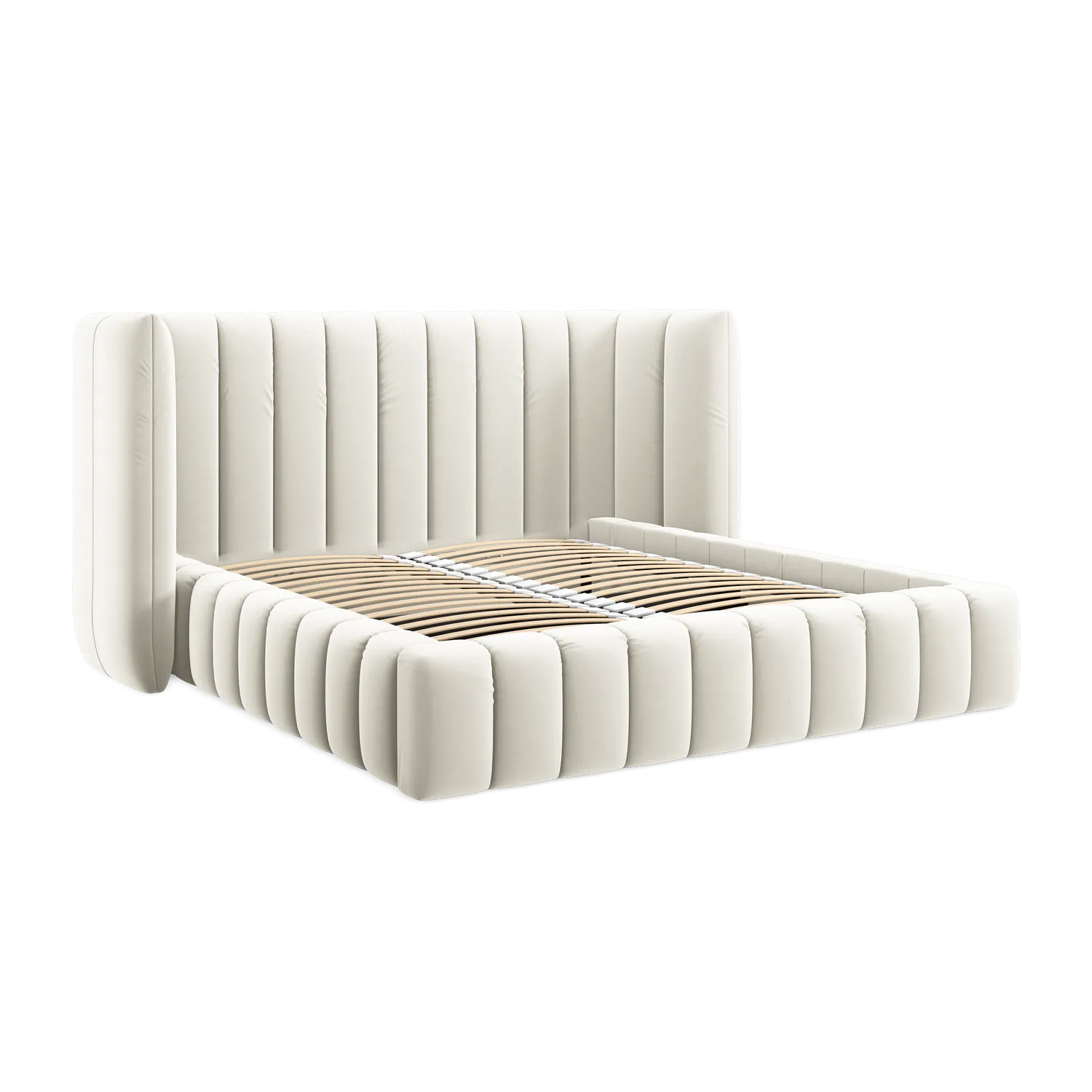 Bluvel - Fabb - Jasny beż - 160x200