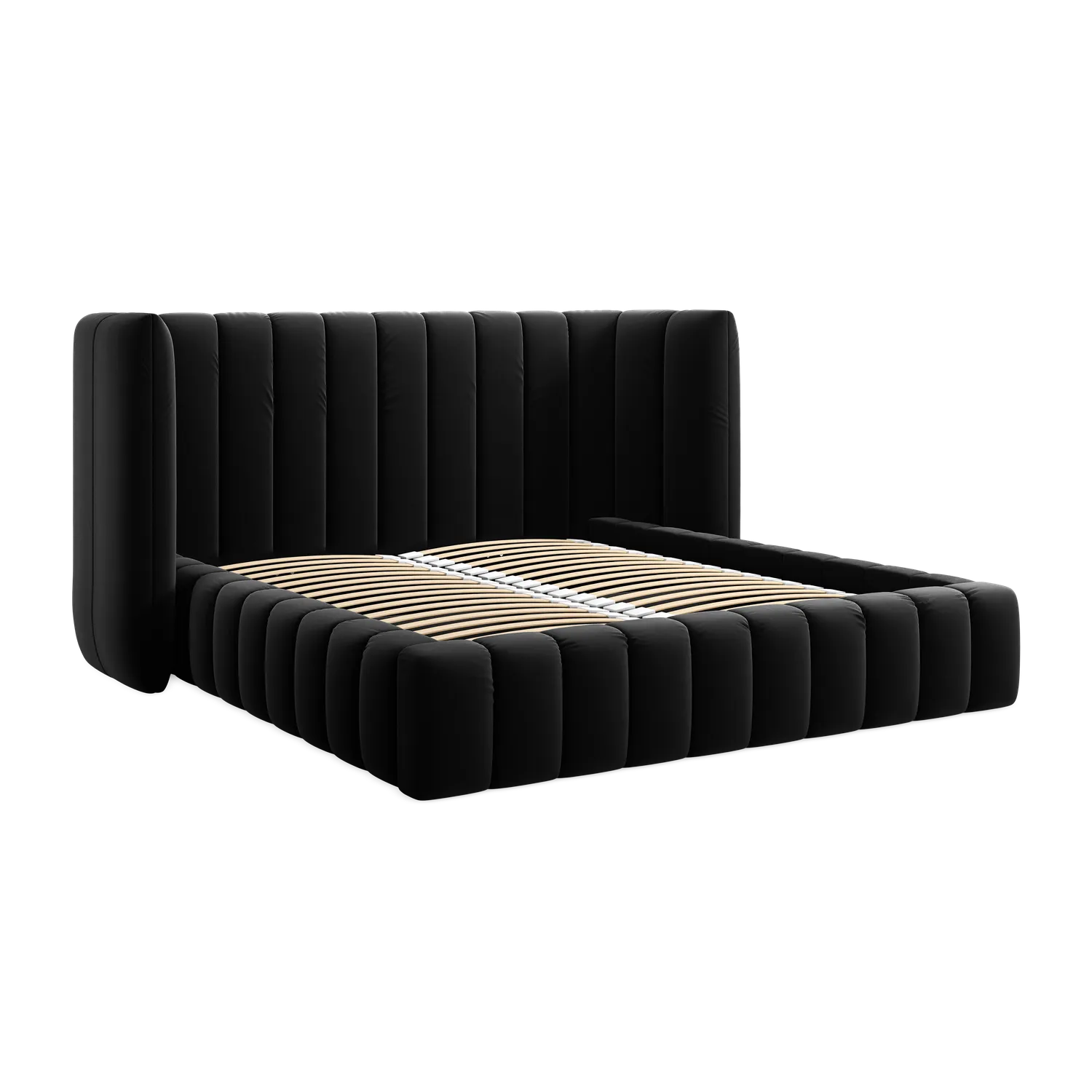 Bluvel - Fabb - Czarny - 160x200