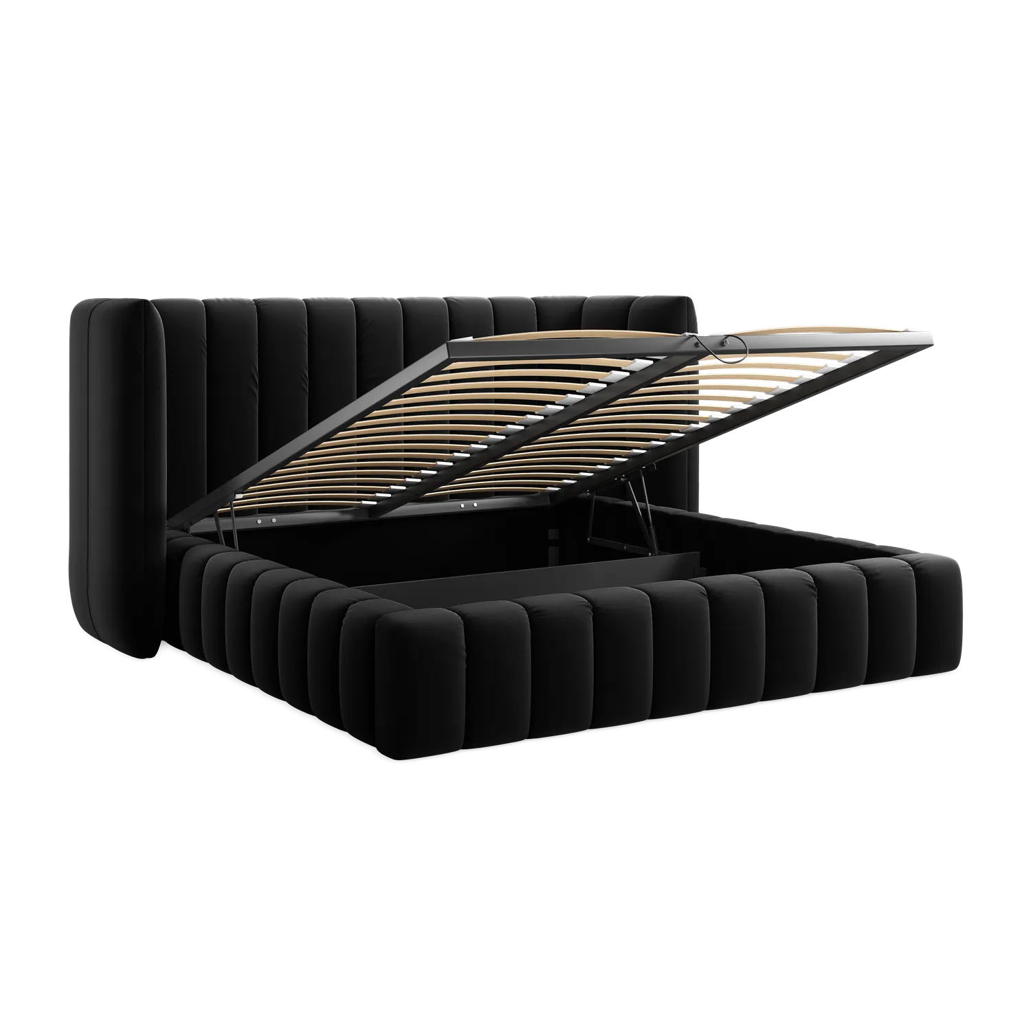 Bluvel - Fabb - Czarny - 160x200