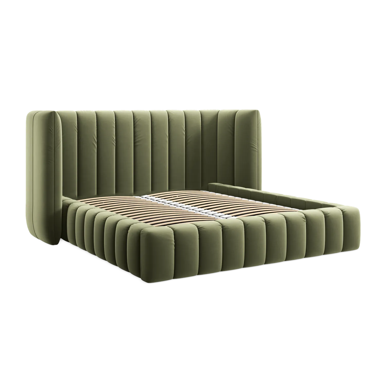 Bluvel - Fabb - Oliwkowy - 160x200