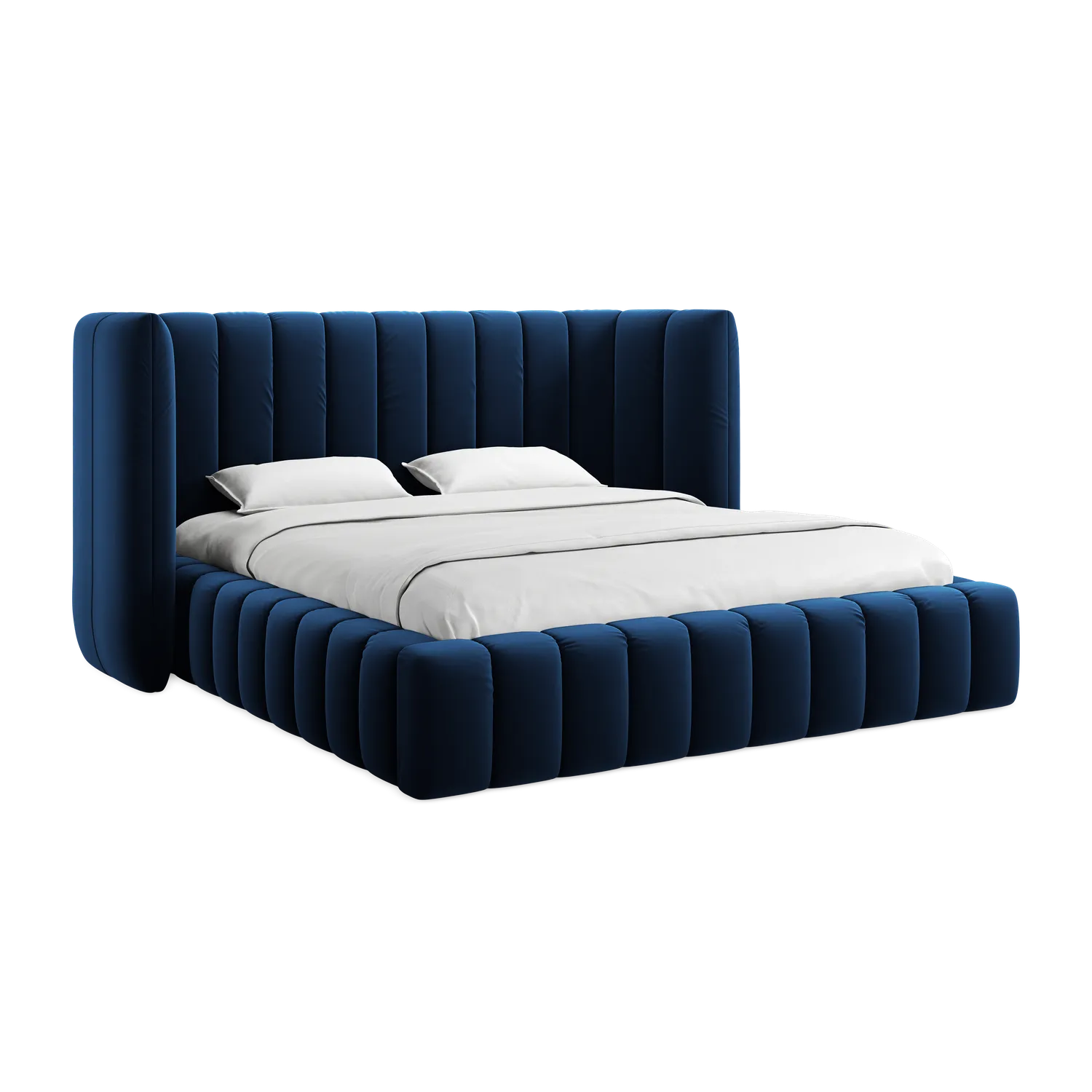 Bluvel - Fabb - Królewski niebieski - 160x200