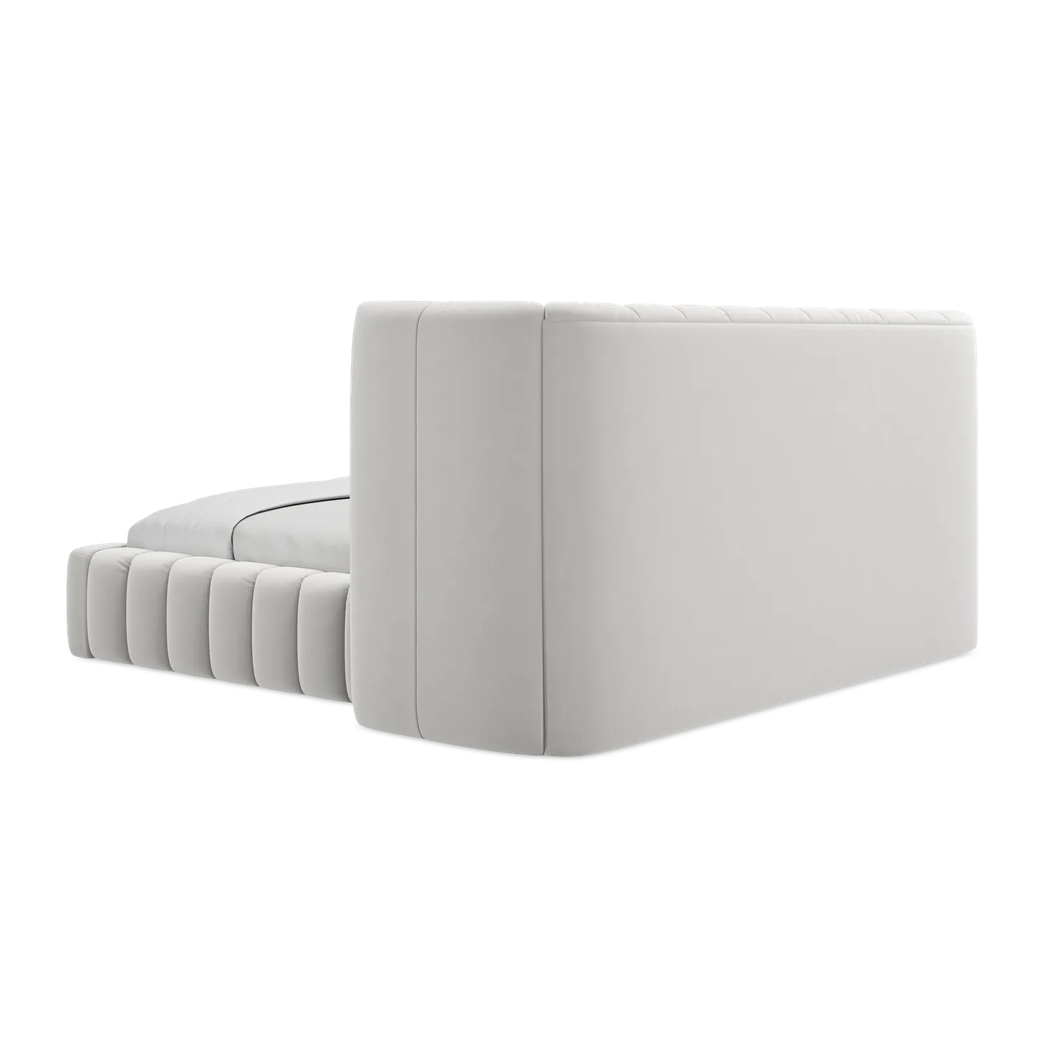 Bluvel - Fabb - Srebrny - 160x200