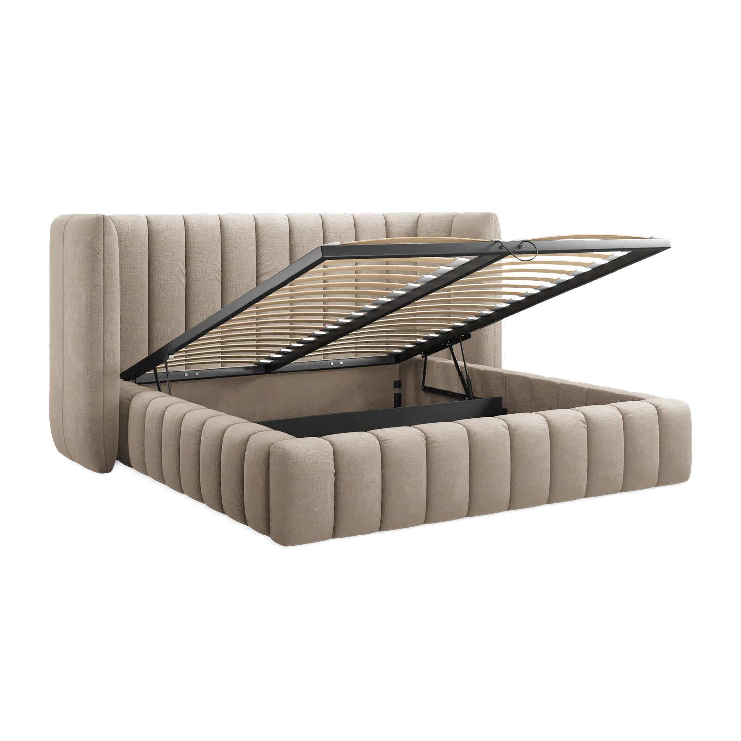 Tresor - Fabb - Ciemny beż - 160x200