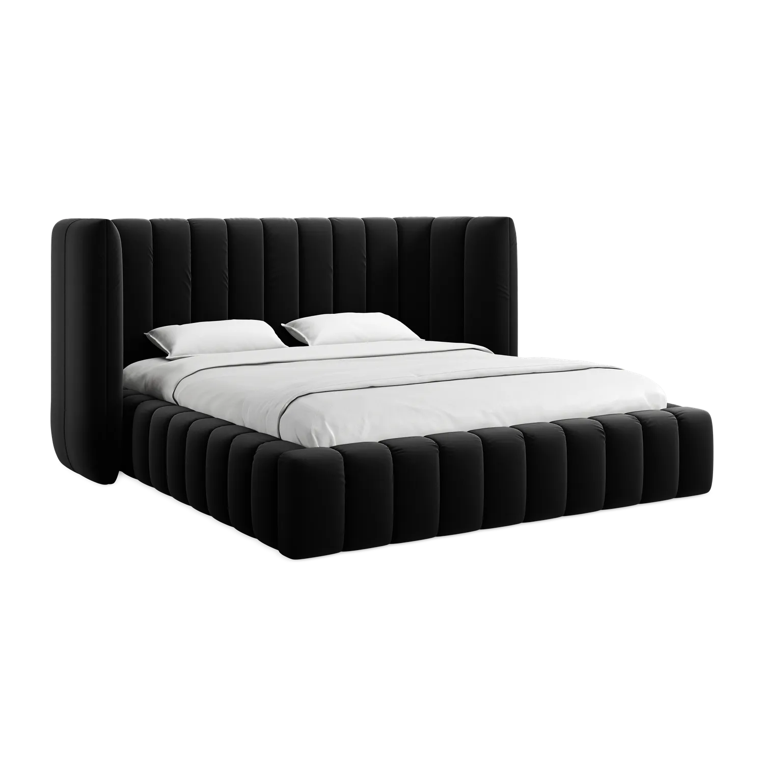 Bluvel - Fabb - Czarny - 180x200