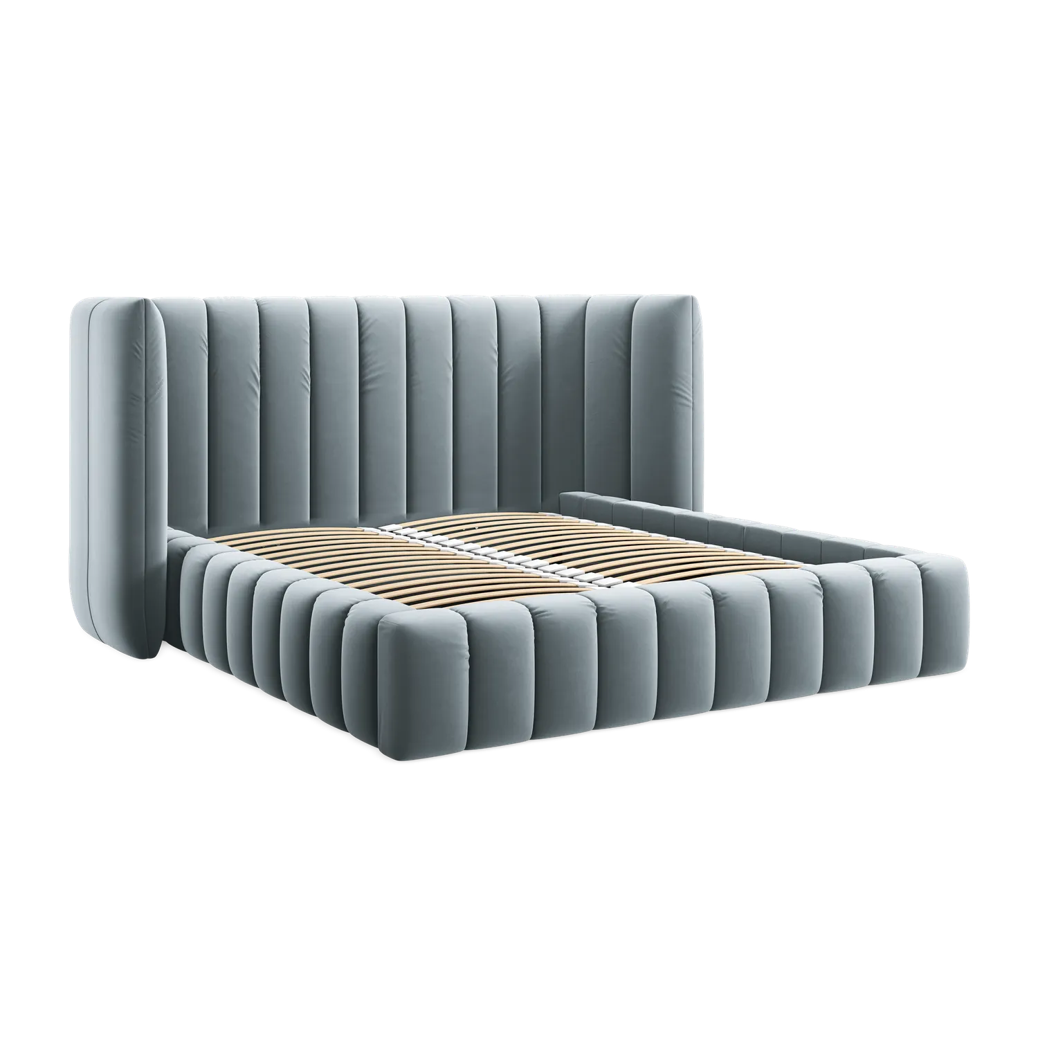 Bluvel - Fabb - Jasny niebieski - 180x200