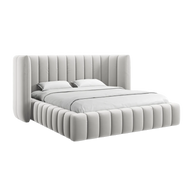 Bluvel - Fabb - Srebrny - 180x200