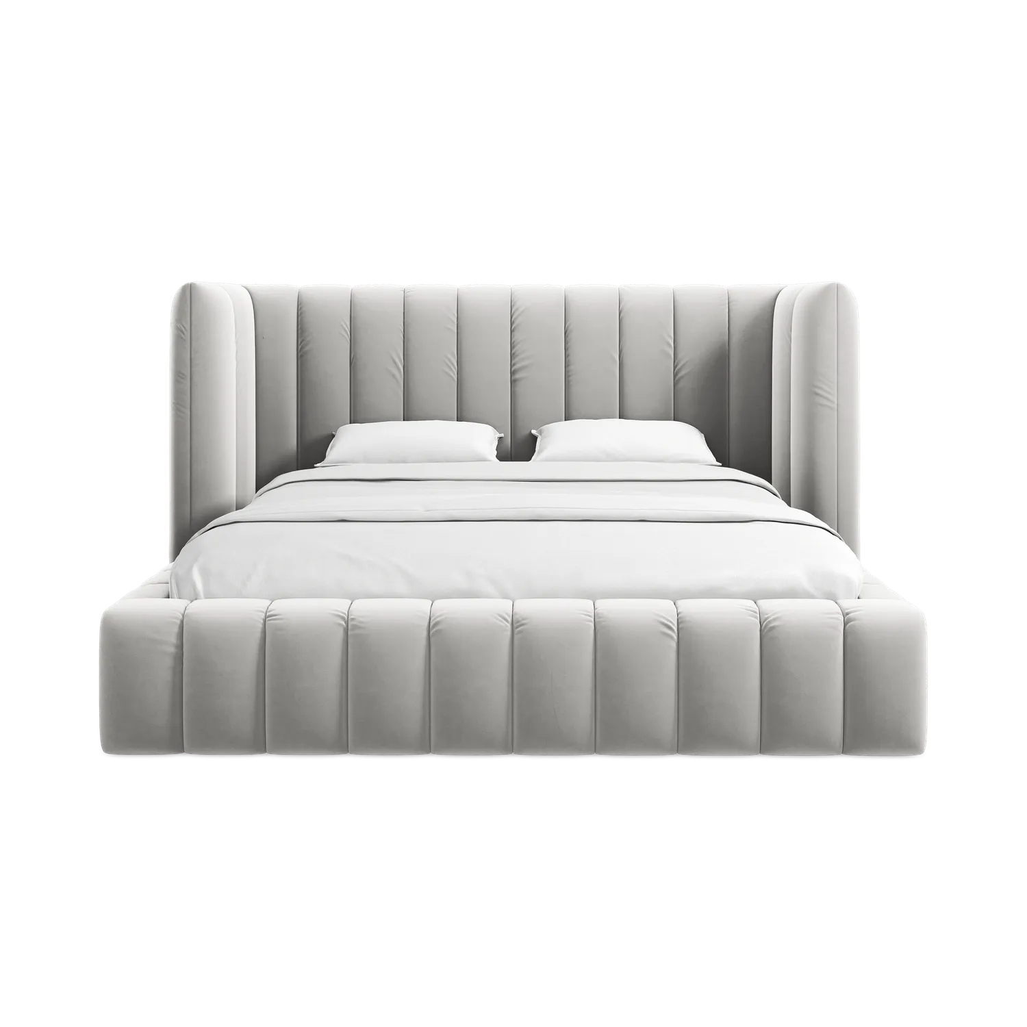 Bluvel - Fabb - Srebrny - 180x200