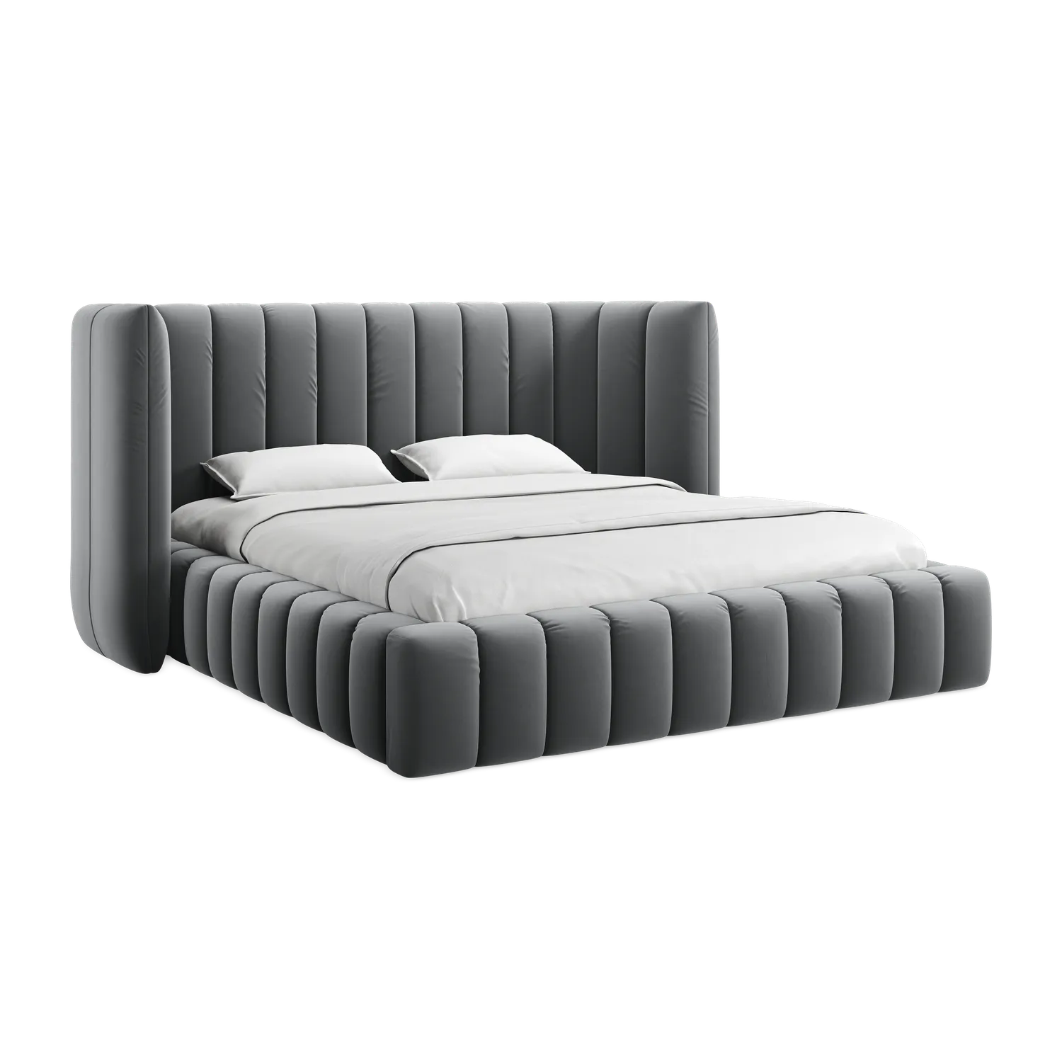 Bluvel - Fabb - Stalowy - 180x200