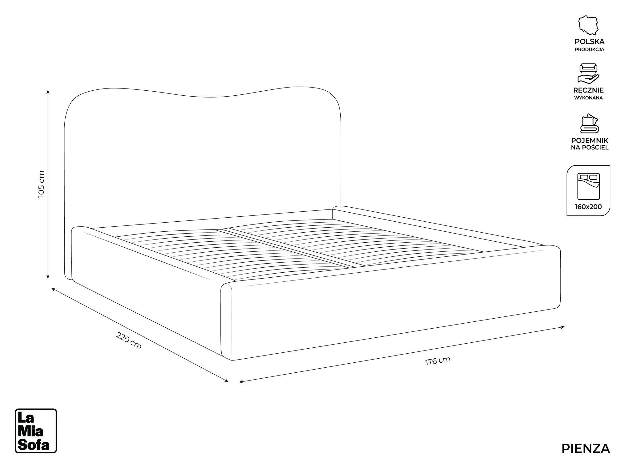 Bluvel - Fabb - Lawendowy - 160x200
